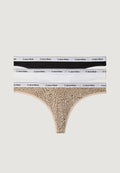 Slip and thong Calvin Klein Underwear THONG 3PK