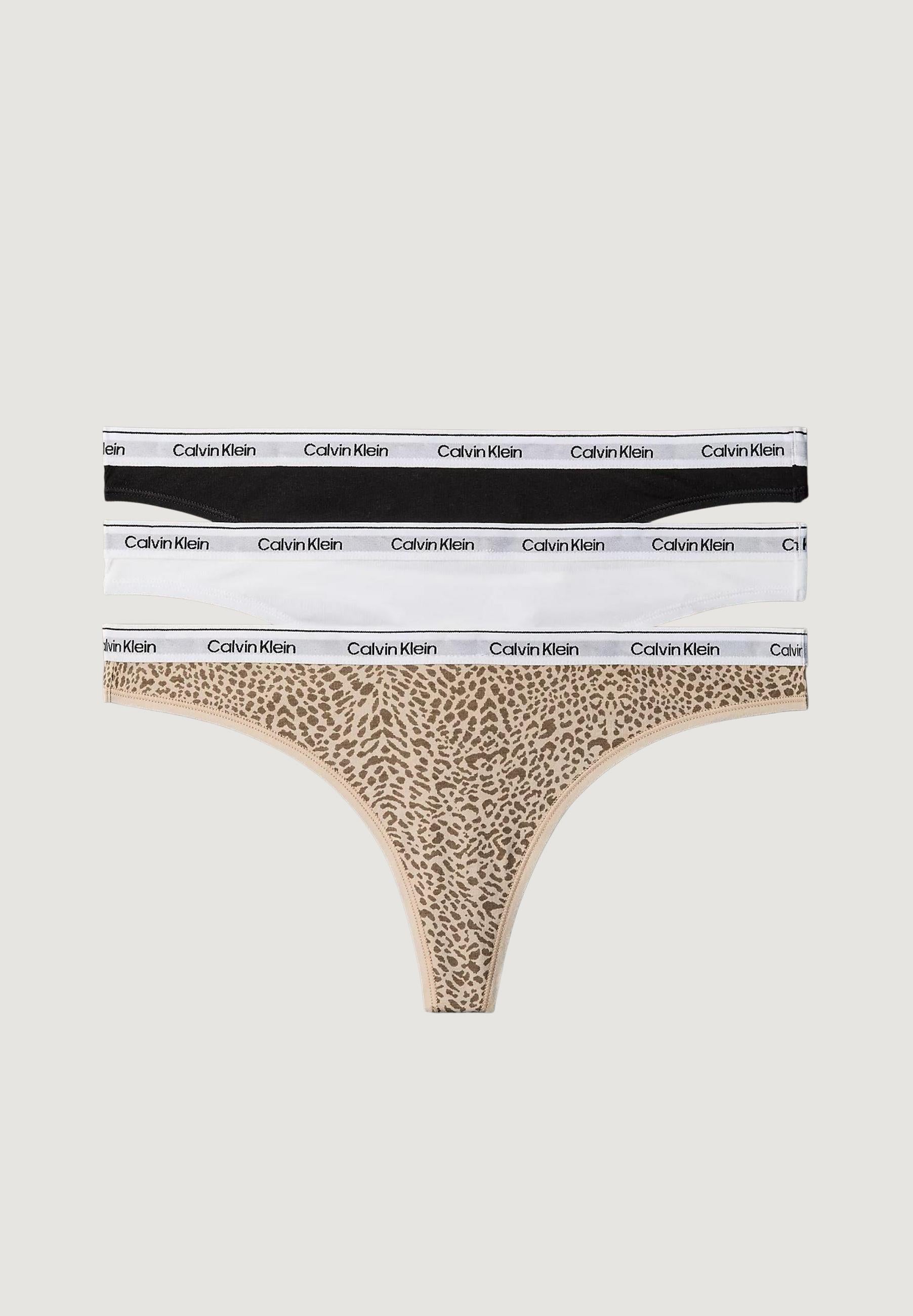 Slip and thong Calvin Klein Underwear THONG 3PK