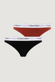 Slip e perizoma Calvin Klein Underwear THONG 2PK