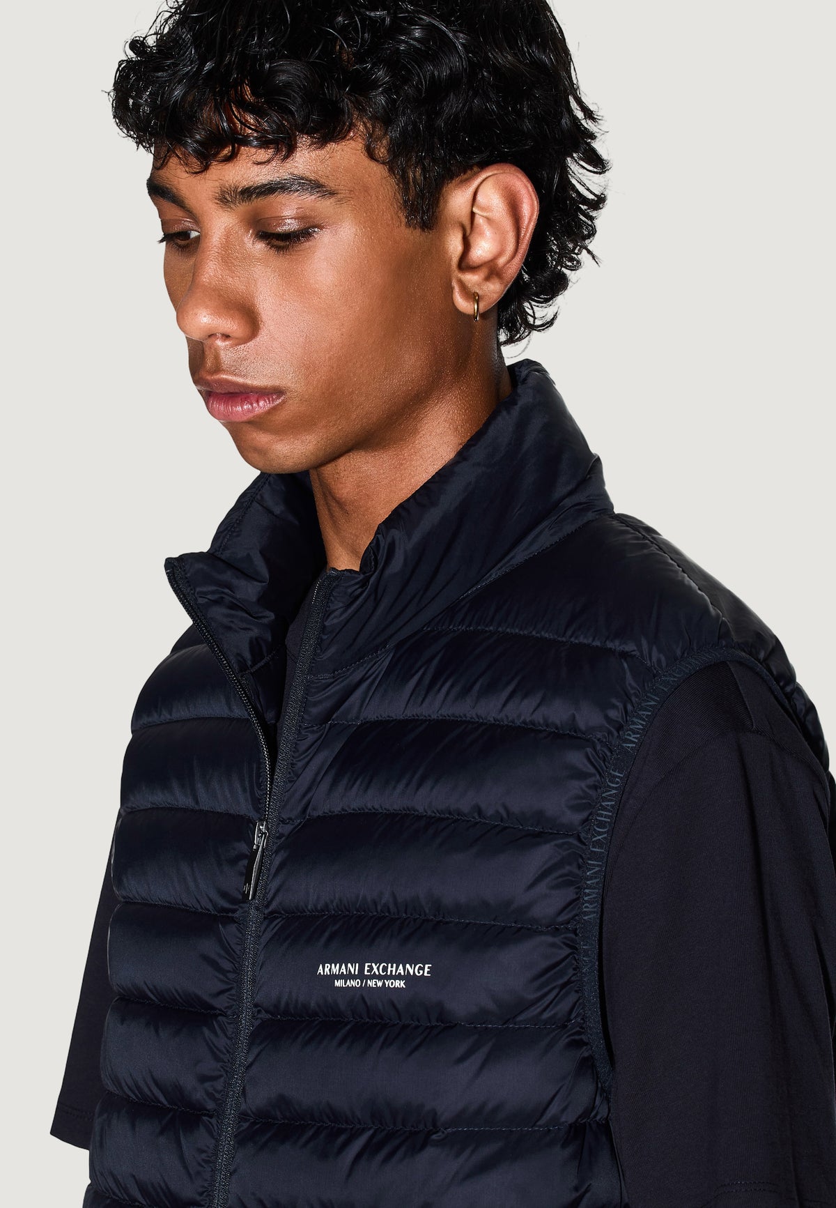 Smanicato Armani Exchange DOWN WAISTCOAT