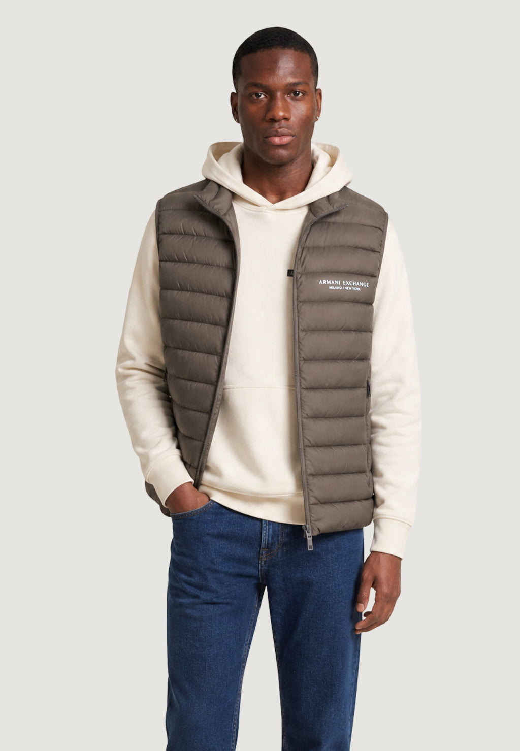 Smanicato Armani Exchange DOWN WAISTCOAT