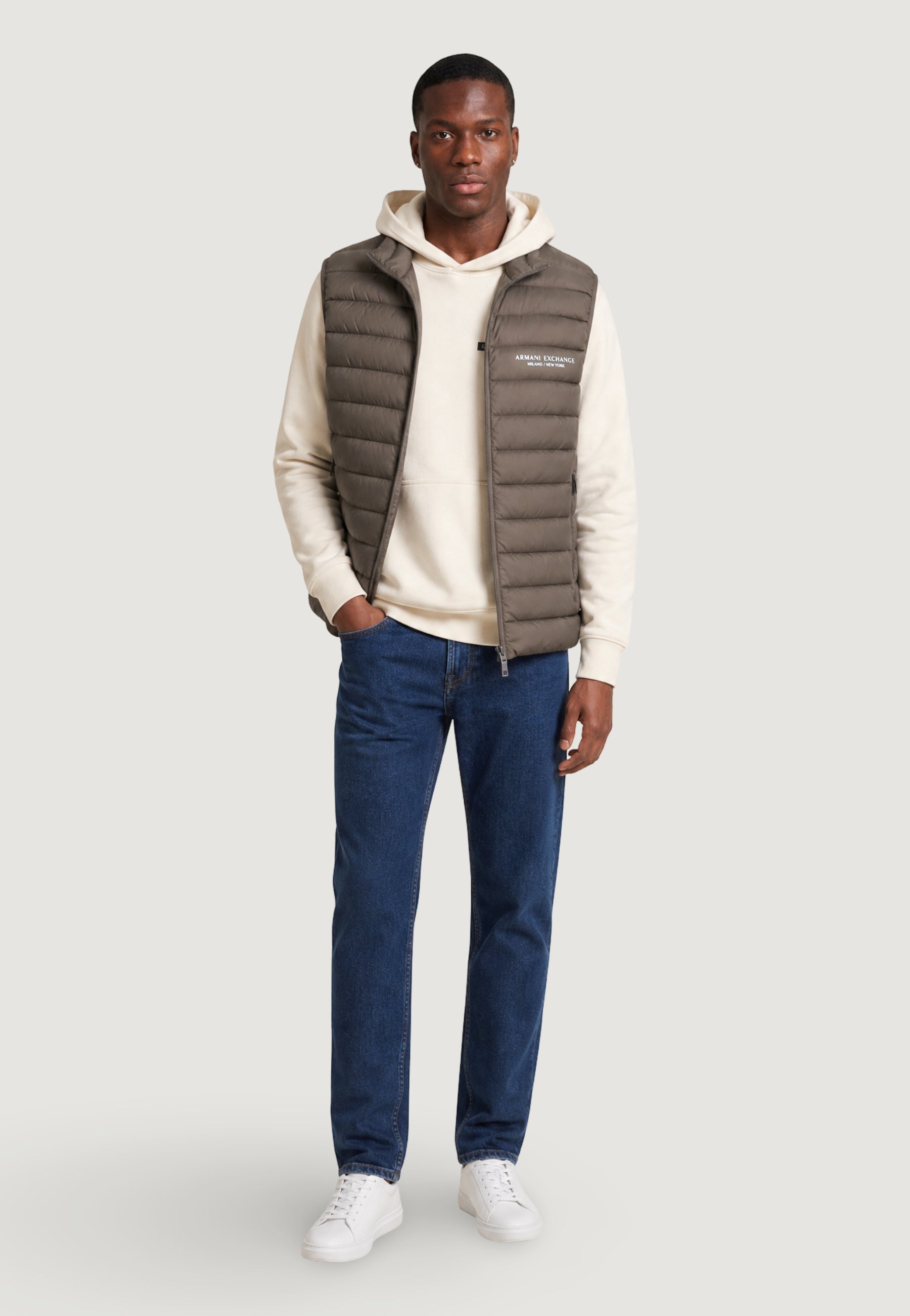 Smanicato Armani Exchange DOWN WAISTCOAT