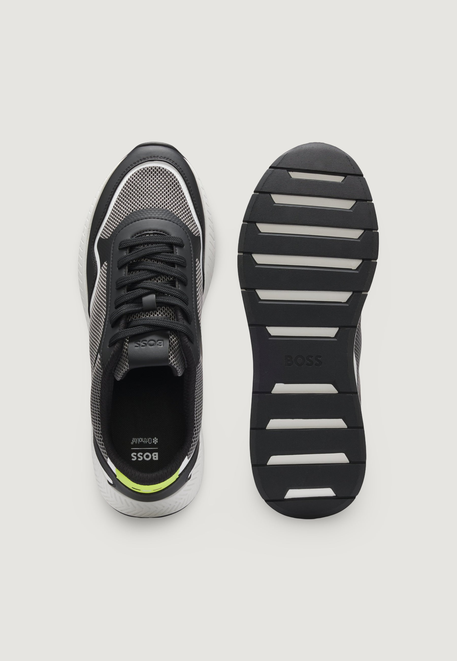 Sneakers Boss Titanium Runn methal