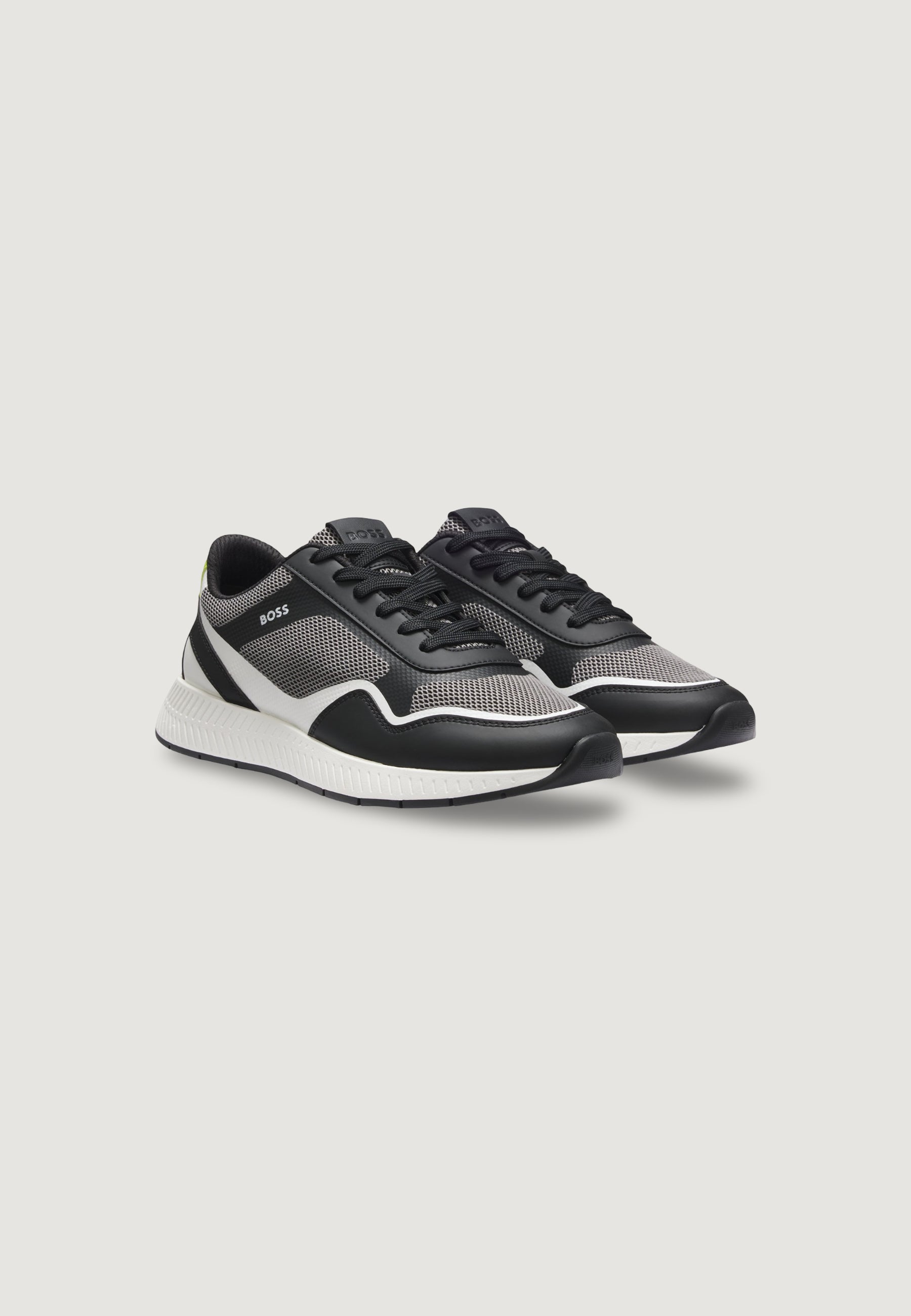 Sneakers Boss Titanium Runn methal