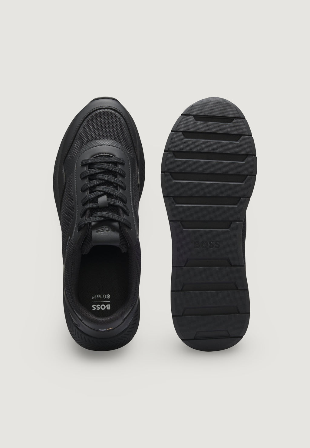 Sneakers Boss Titanium Runn methal