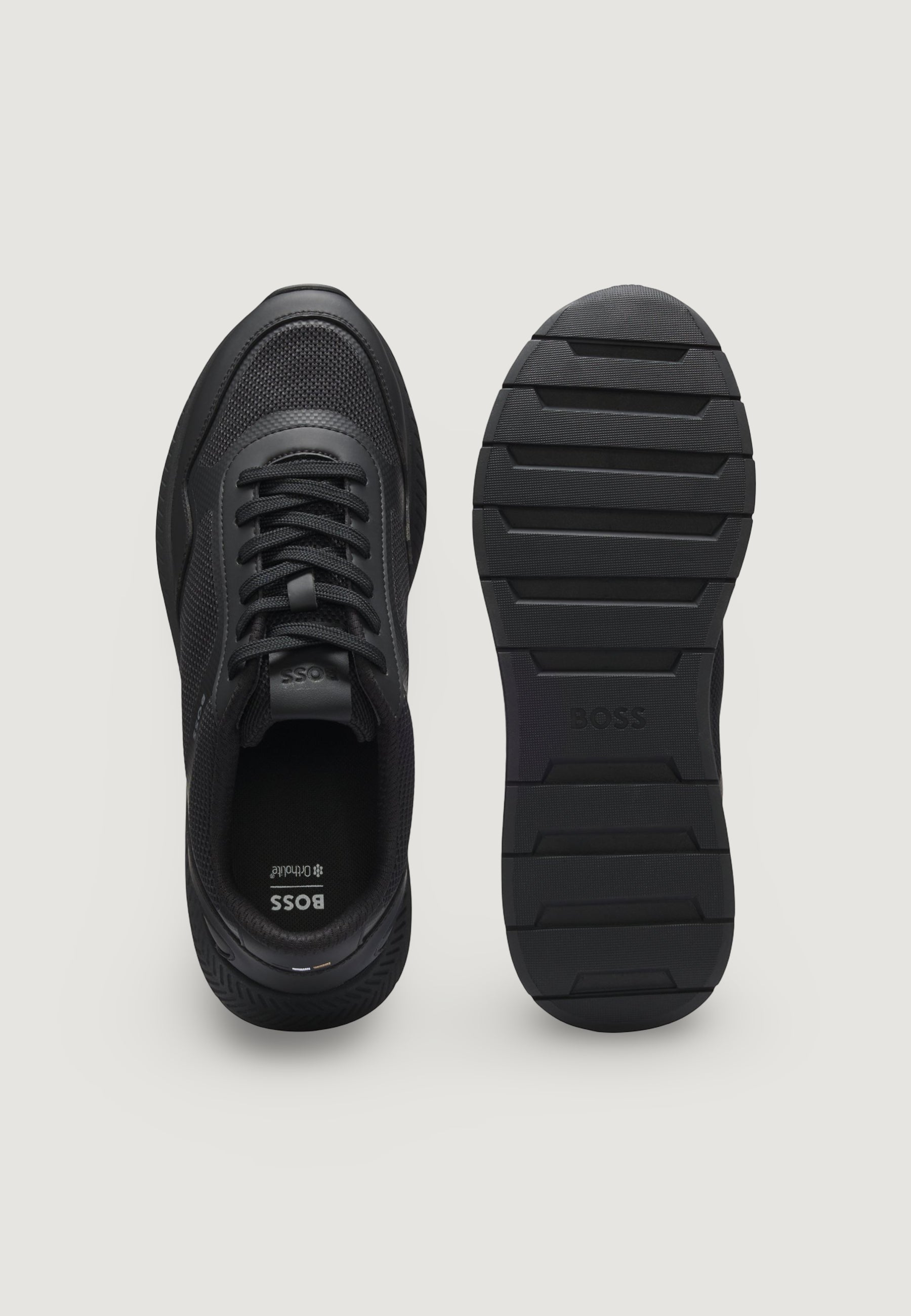 Sneakers Boss Titanium Runn methal