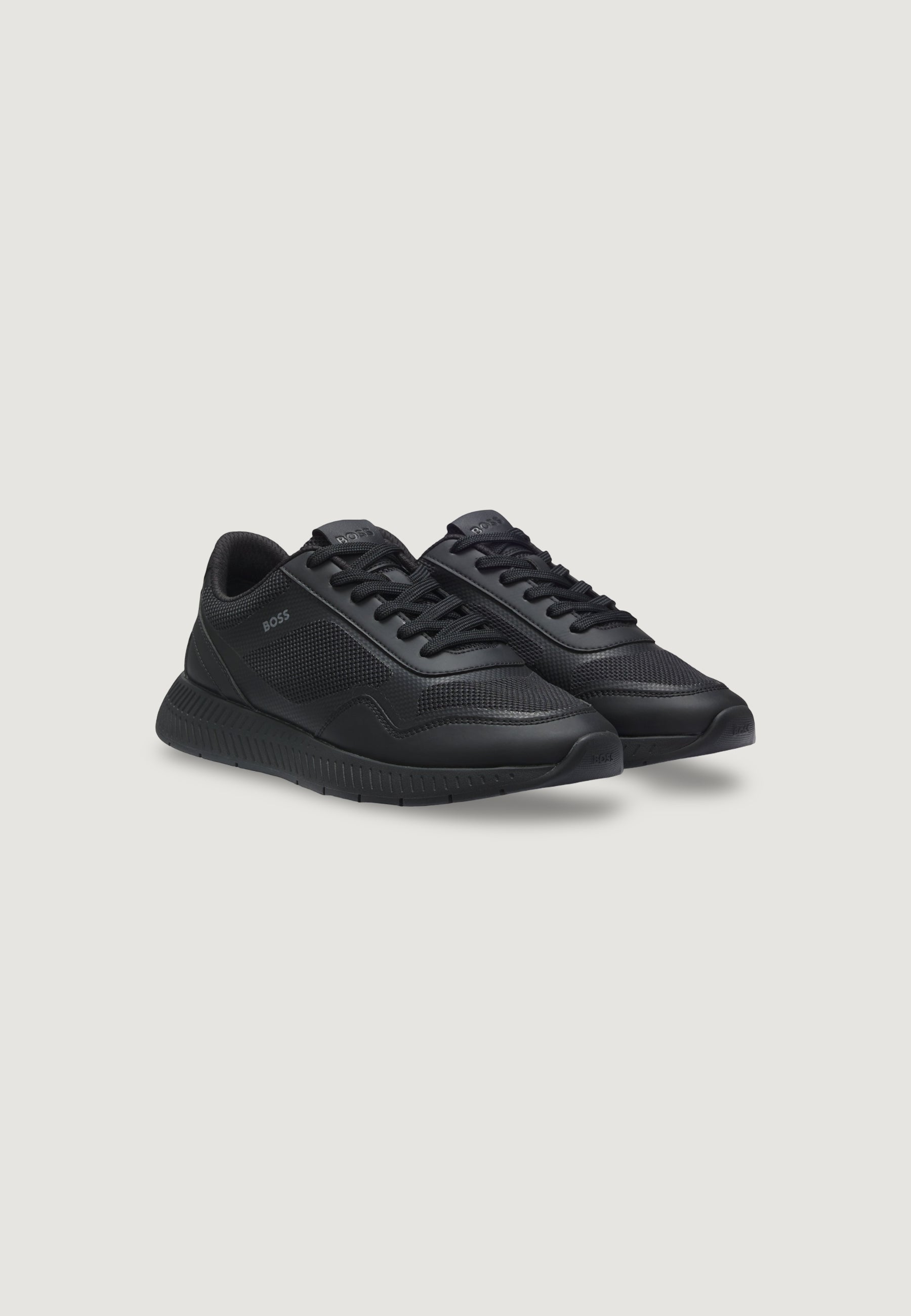 Sneakers Boss Titanium Runn methal