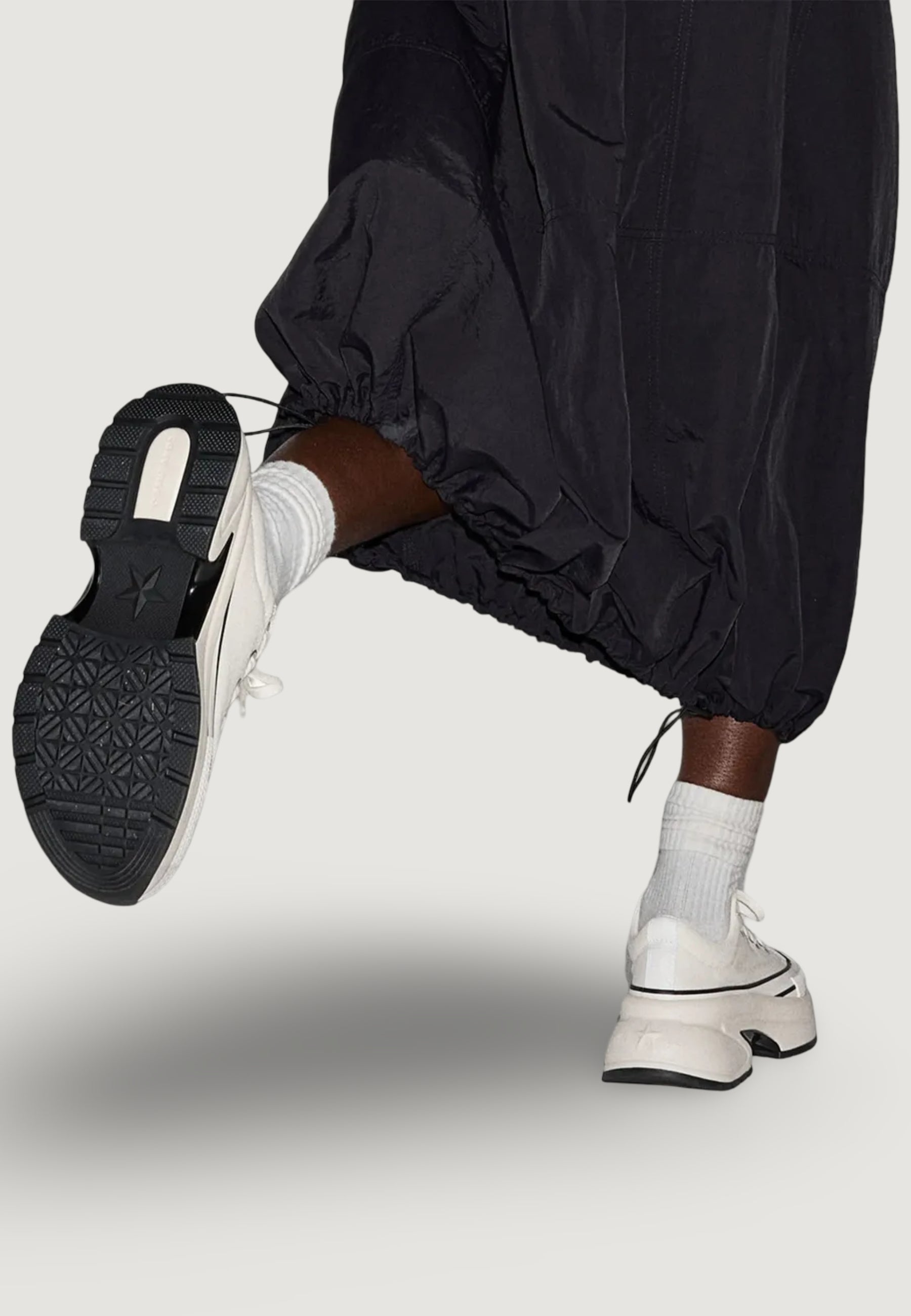 Sneakers Converse RUN STAR CRUSH OX EGRET/EGRET/BLACK