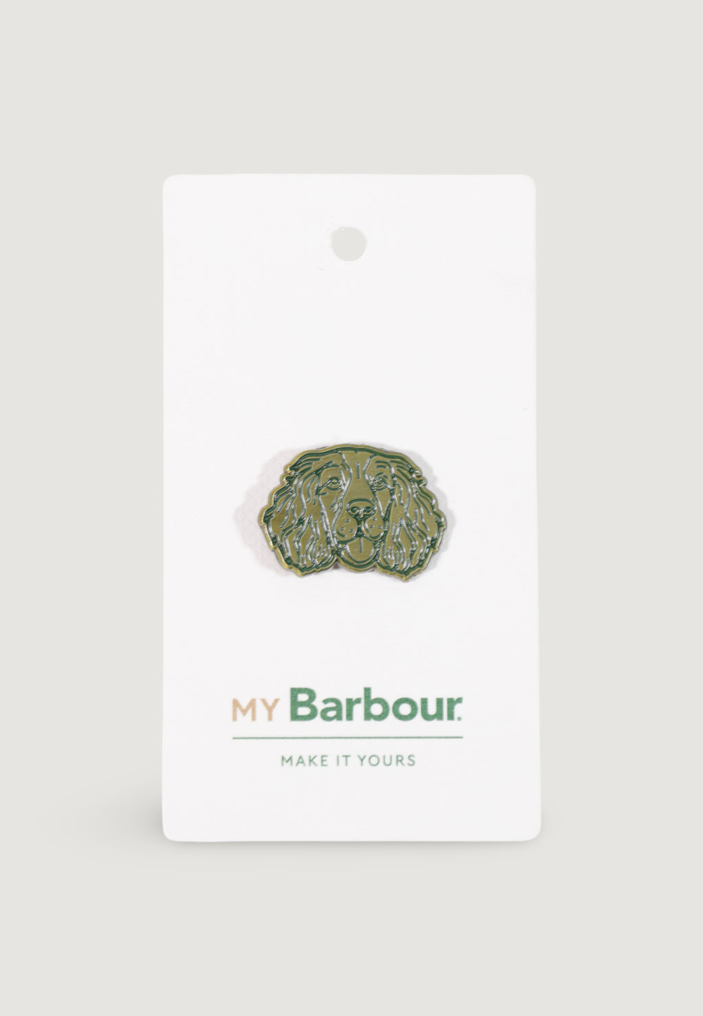  Barbour SPANIEL PIN BADGE