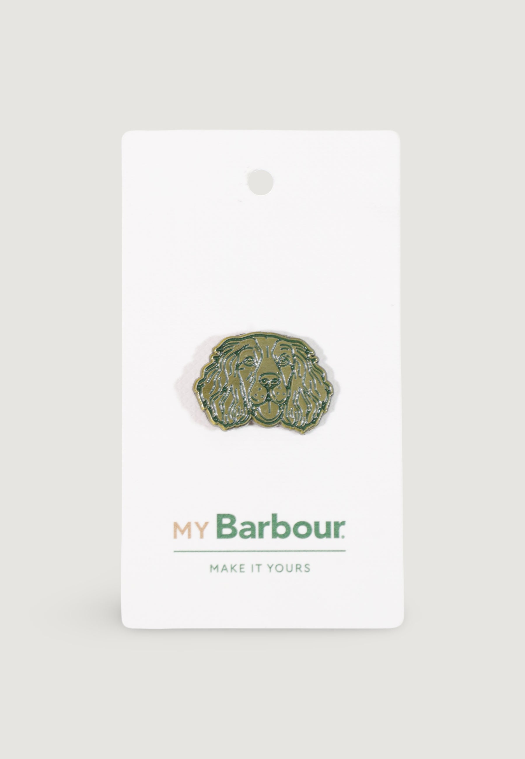  Barbour SPANIEL PIN BADGE