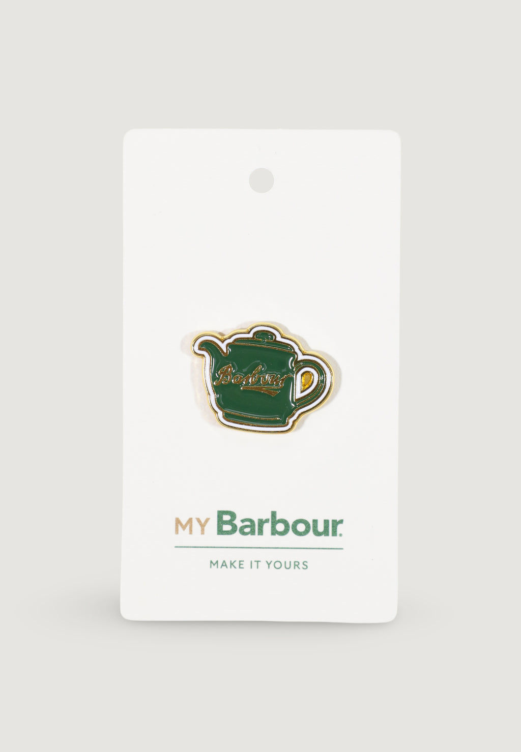  Barbour TEAPOT PIN BADGE