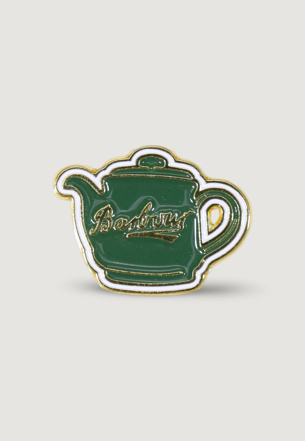  Barbour TEAPOT PIN BADGE