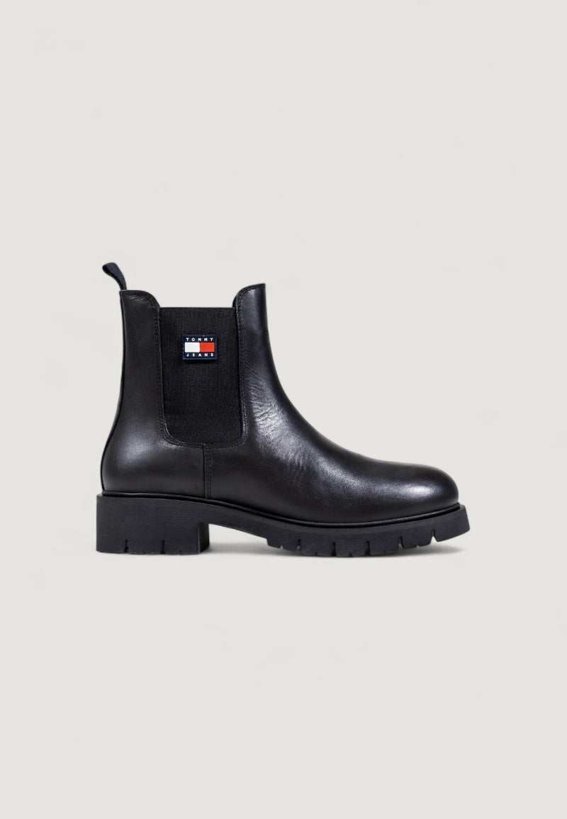 Stivali Tommy Hilfiger Jeans TJW CHELSEA LEATHER