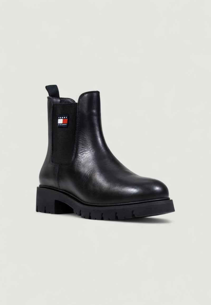 Stivali Tommy Hilfiger Jeans TJW CHELSEA LEATHER