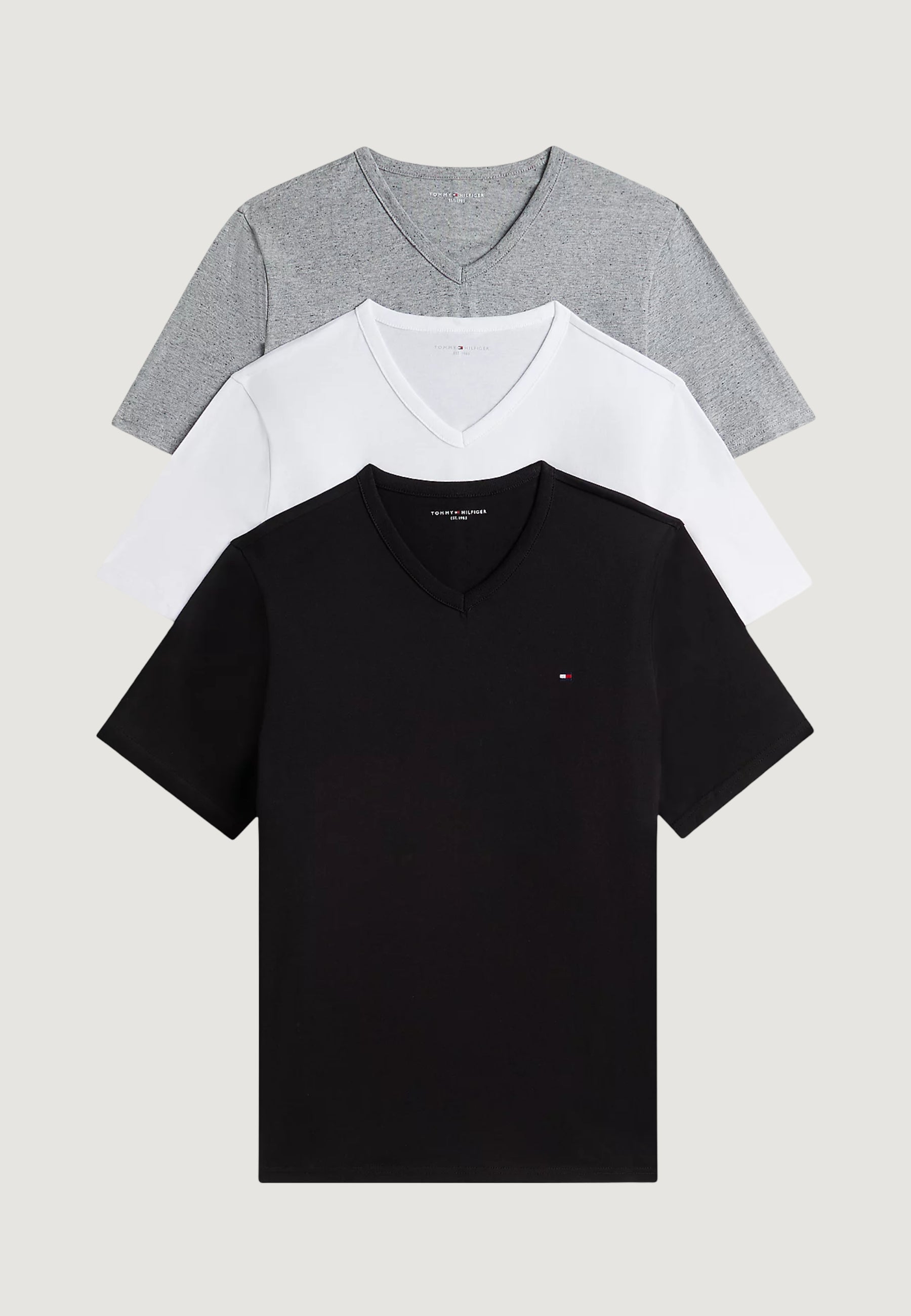 T-shirt intimo Tommy Hilfiger 3P SS V-NECK TEE