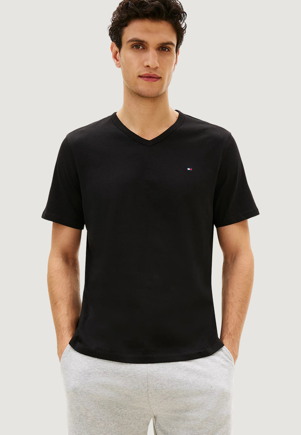 T-shirt intimo Tommy Hilfiger 3P SS V-NECK TEE