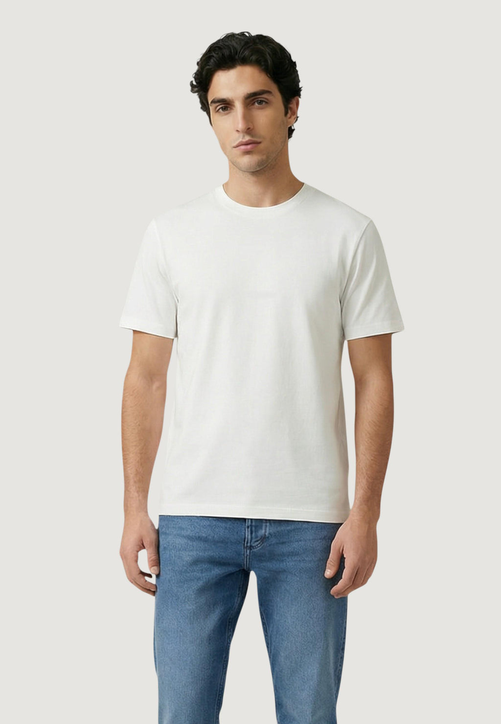 T-shirt Antony Morato RELAXED FIT WITH RUBBER INJECTION LOGO PRINT