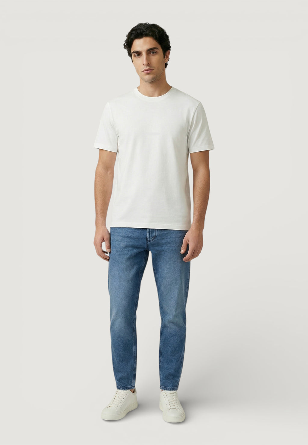 T-shirt Antony Morato RELAXED FIT WITH RUBBER INJECTION LOGO PRINT