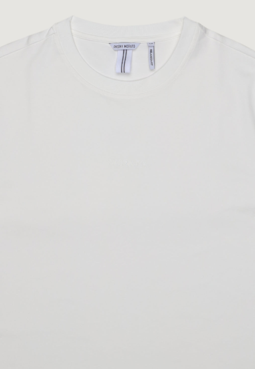 T-shirt Antony Morato RELAXED FIT WITH RUBBER INJECTION LOGO PRINT