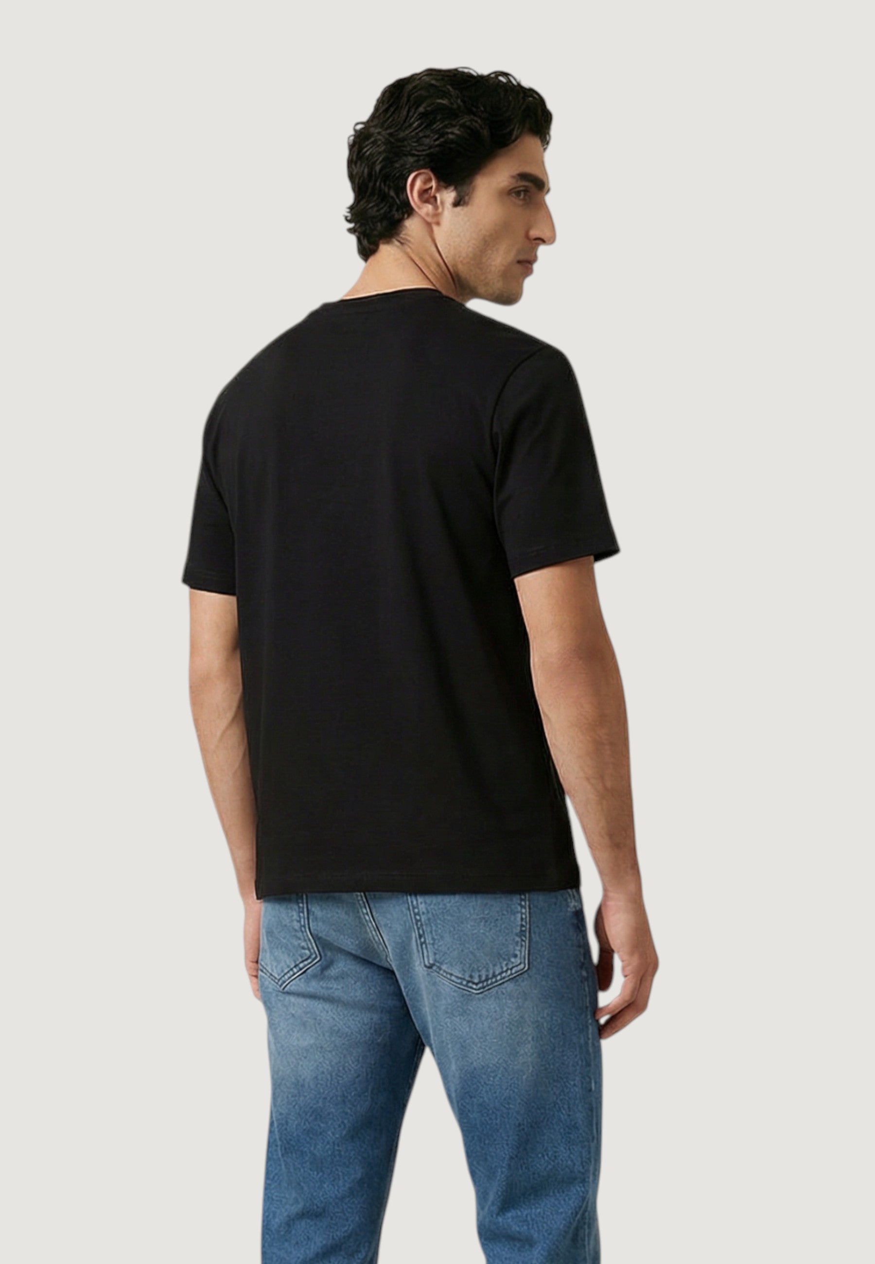 T-shirt Antony Morato RELAXED FIT WITH RUBBER INJECTION LOGO PRINT