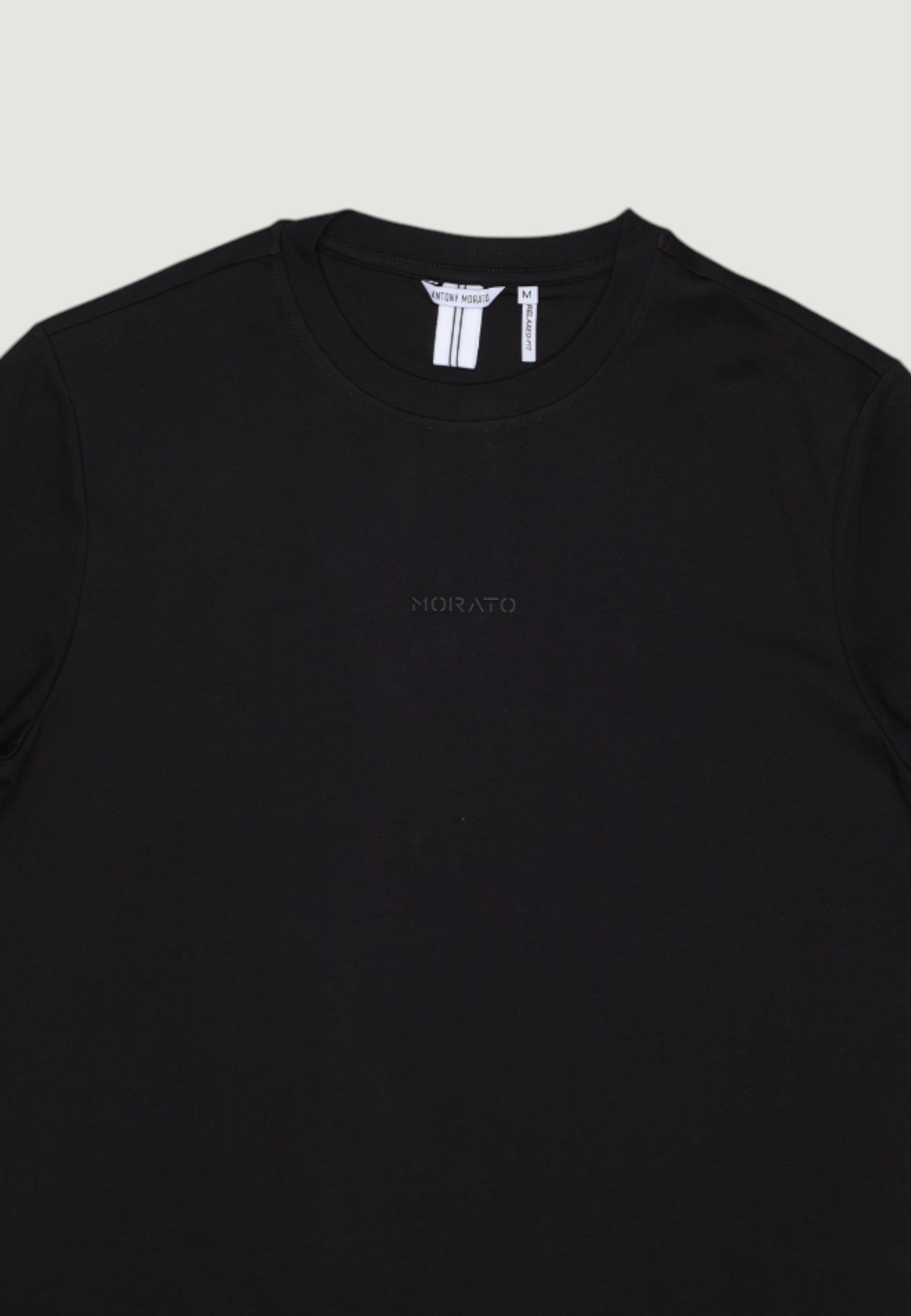T-shirt Antony Morato RELAXED FIT WITH RUBBER INJECTION LOGO PRINT