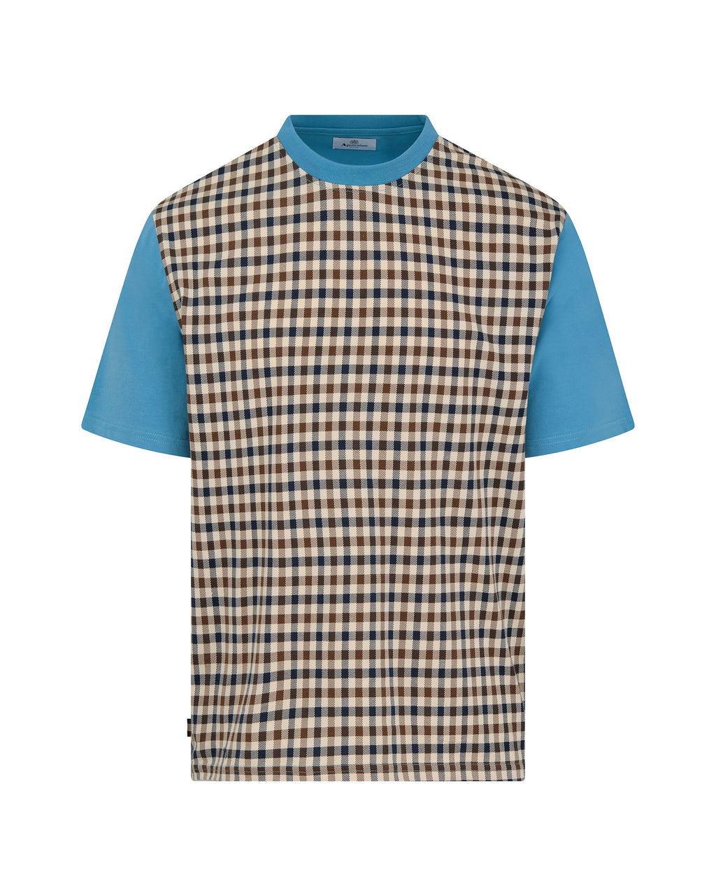 T-shirt Aquascutum Active BODY CLUB CHECK T-SHIRT