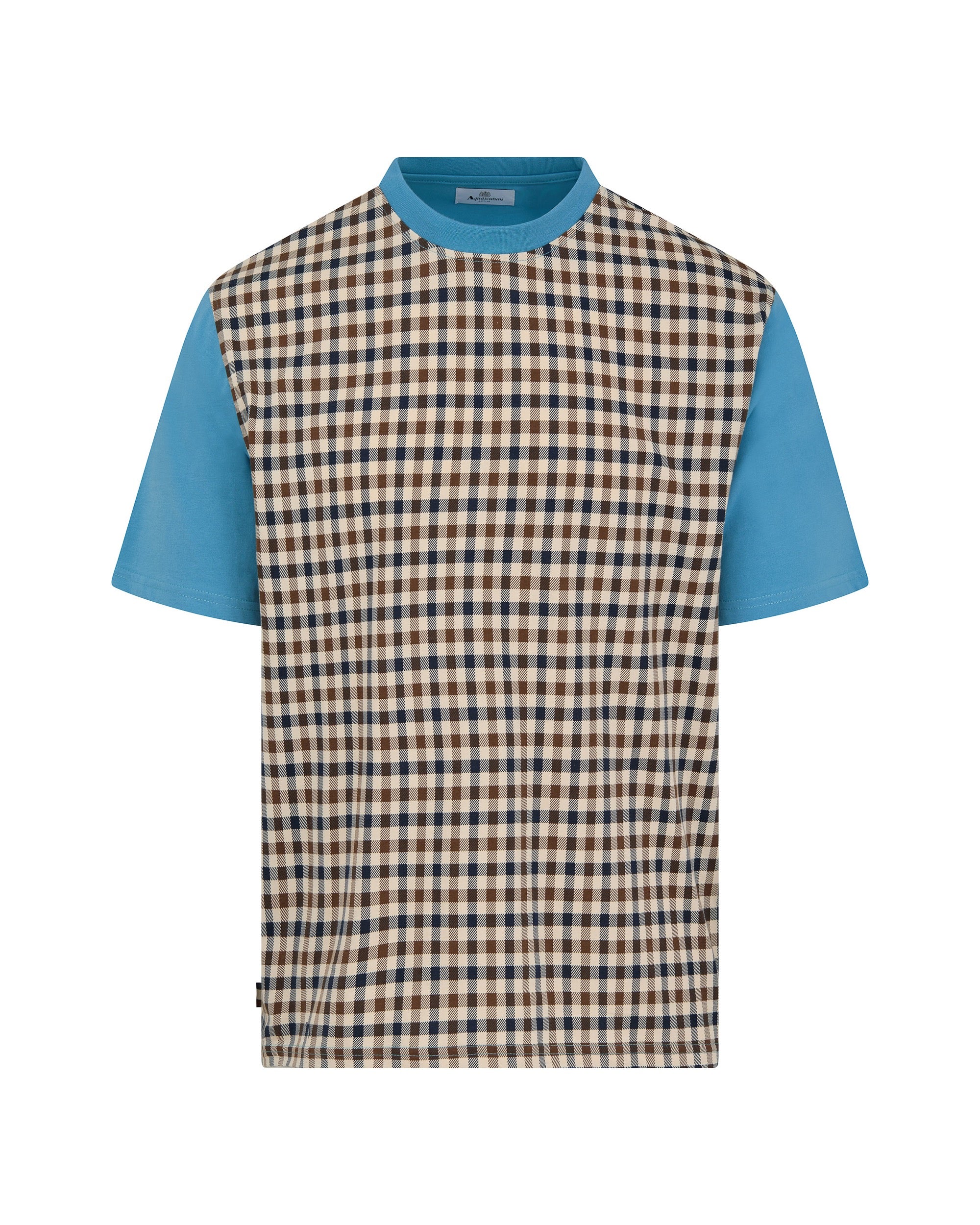 T-shirt Aquascutum Active BODY CLUB CHECK T-SHIRT