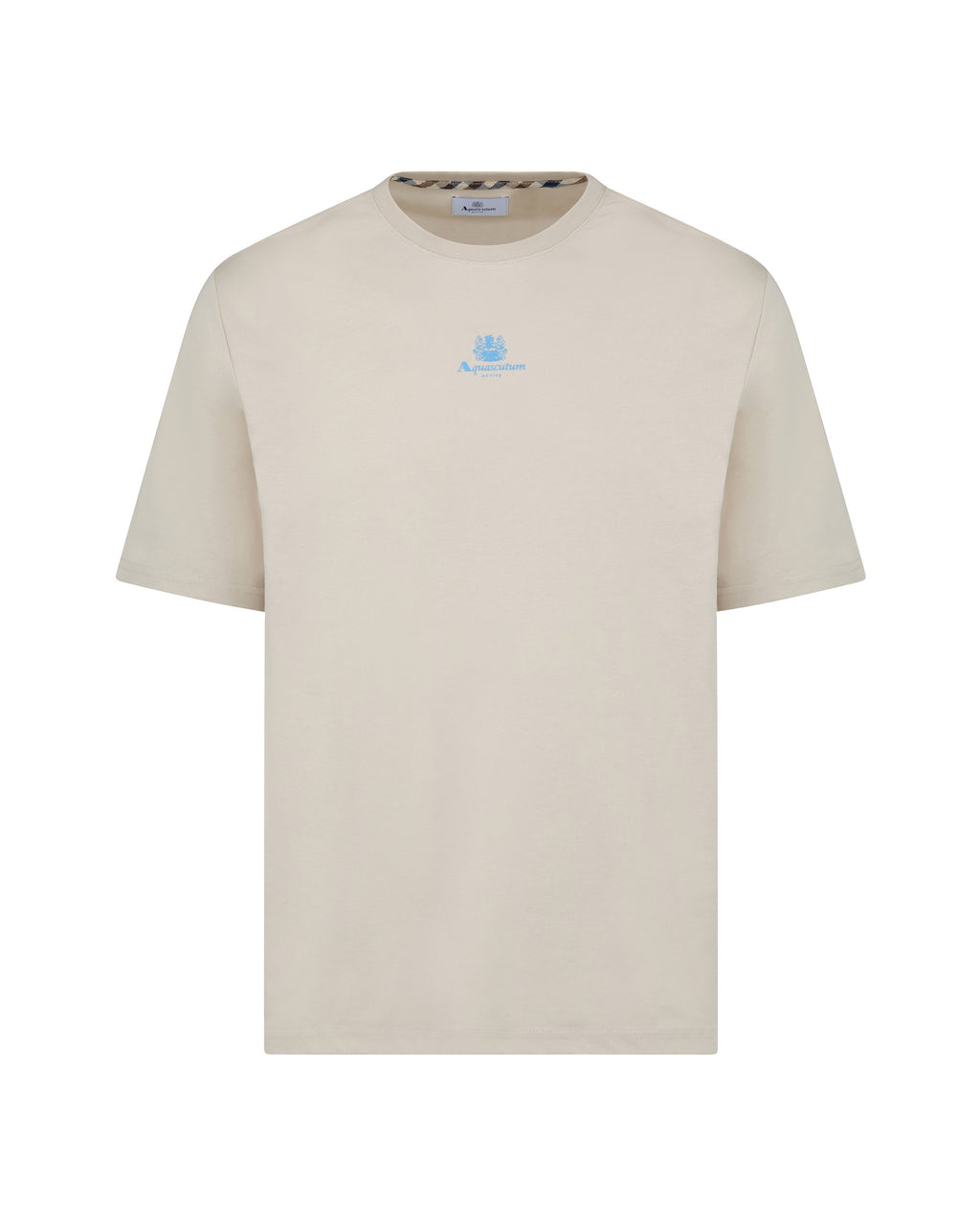 T-shirt Aquascutum Active CENTRAL SMALL LOGO T-SHIRT