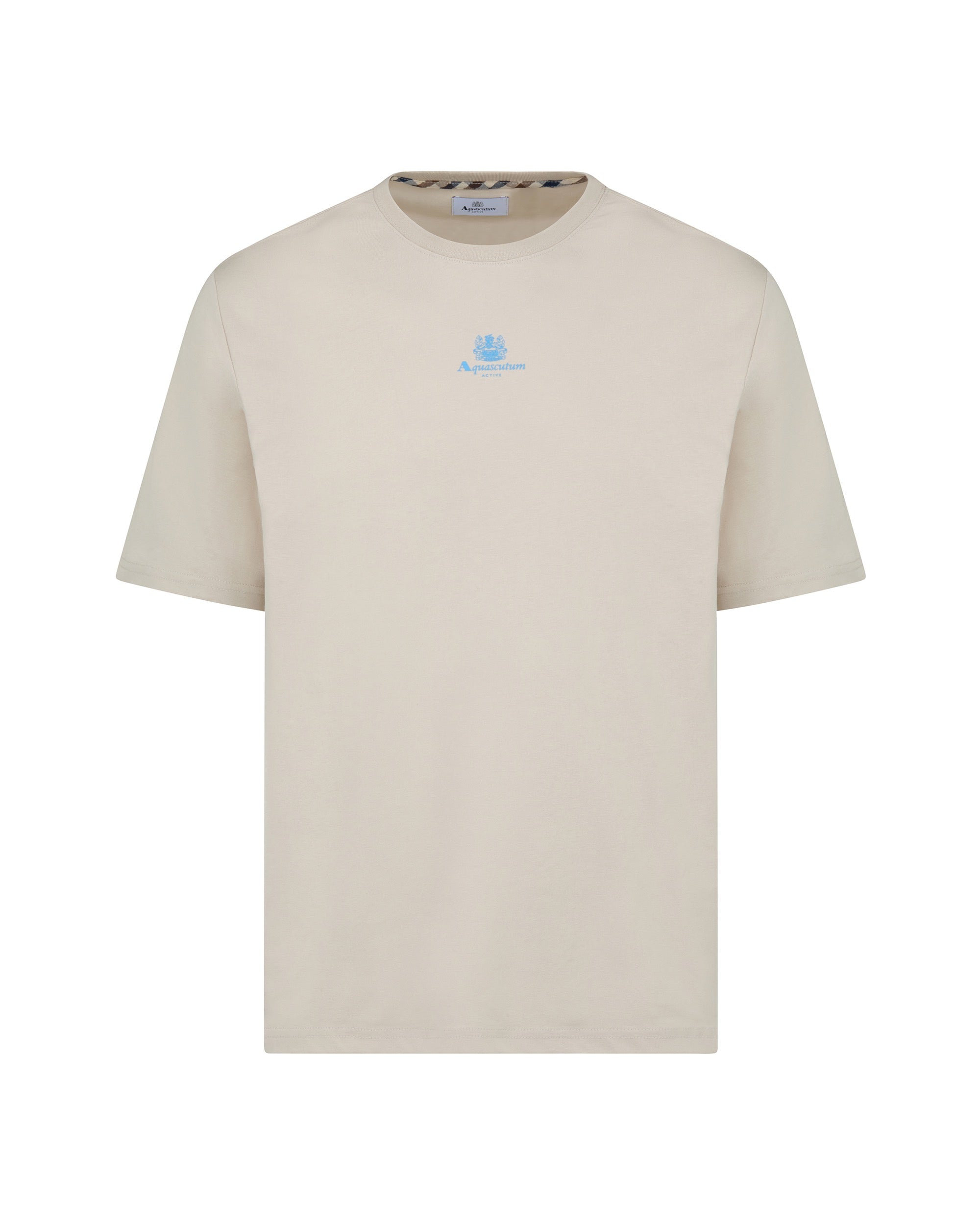 T-shirt Aquascutum Active CENTRAL SMALL LOGO T-SHIRT
