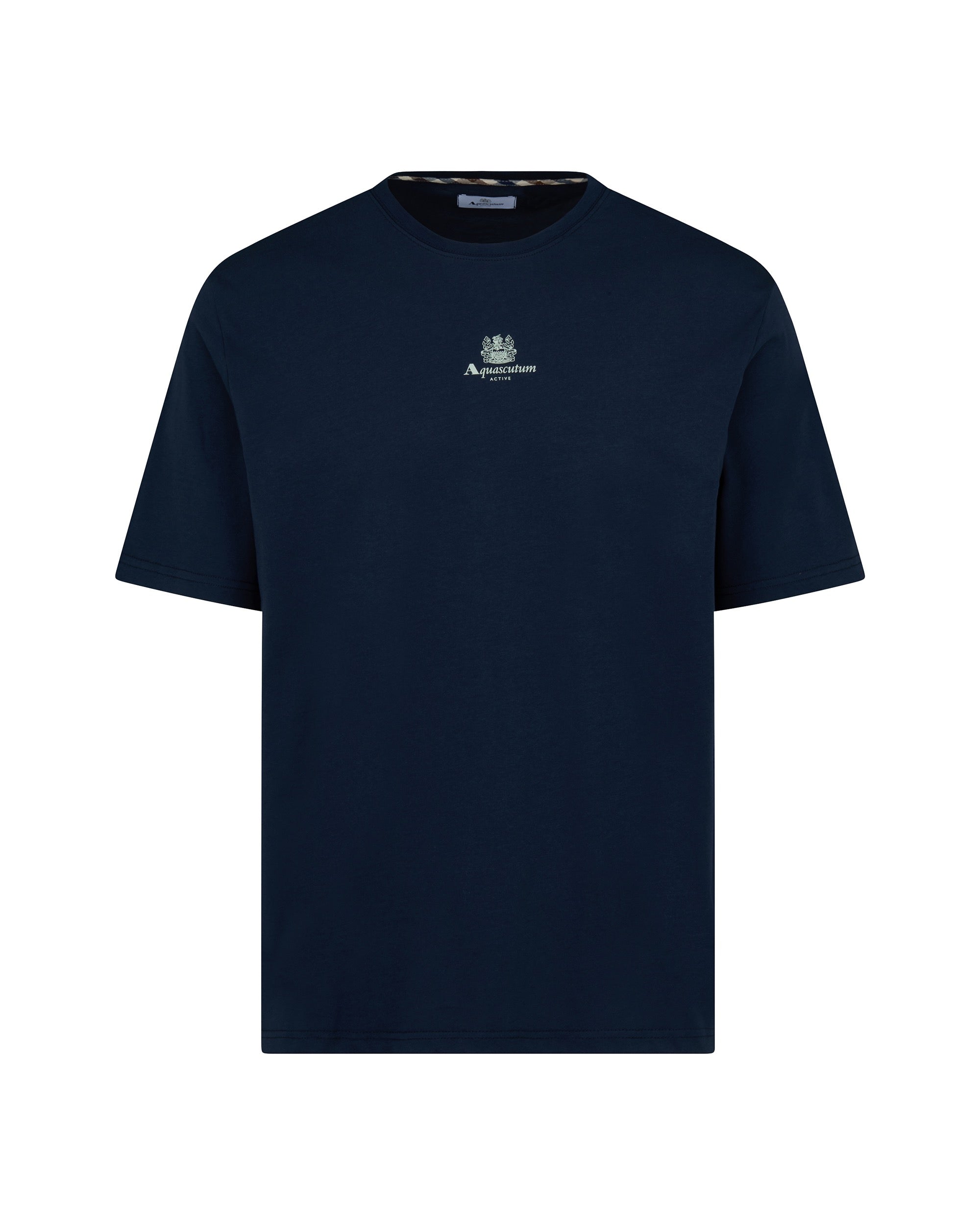 T-shirt Aquascutum Active CENTRAL SMALL LOGO T-SHIRT