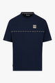 T-shirt Aquascutum Active CLUB CHECK PIPING T-SHIRT
