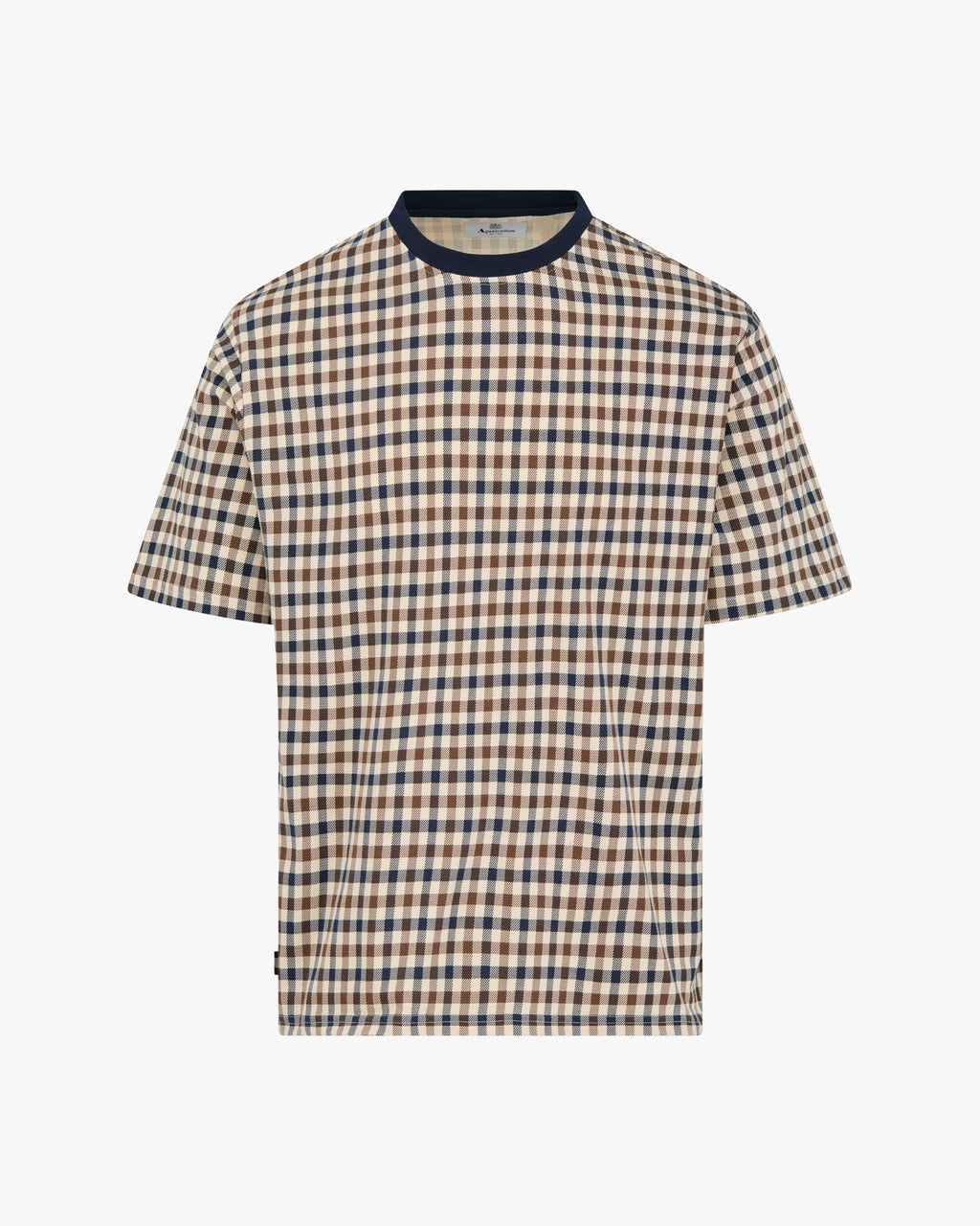 T-shirt Aquascutum Active CLUB CHECK T-SHIRT