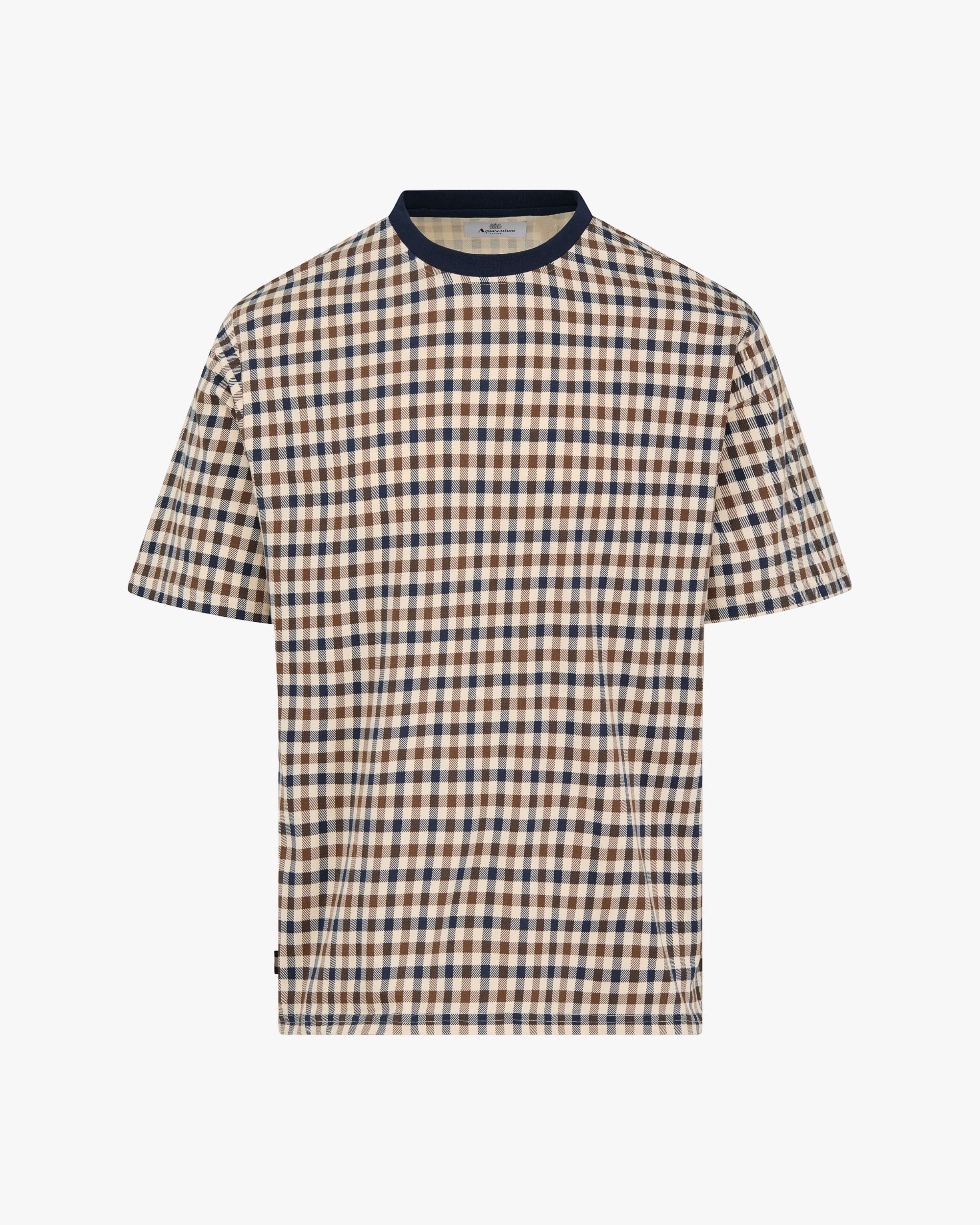 T-shirt Aquascutum Active CLUB CHECK T-SHIRT