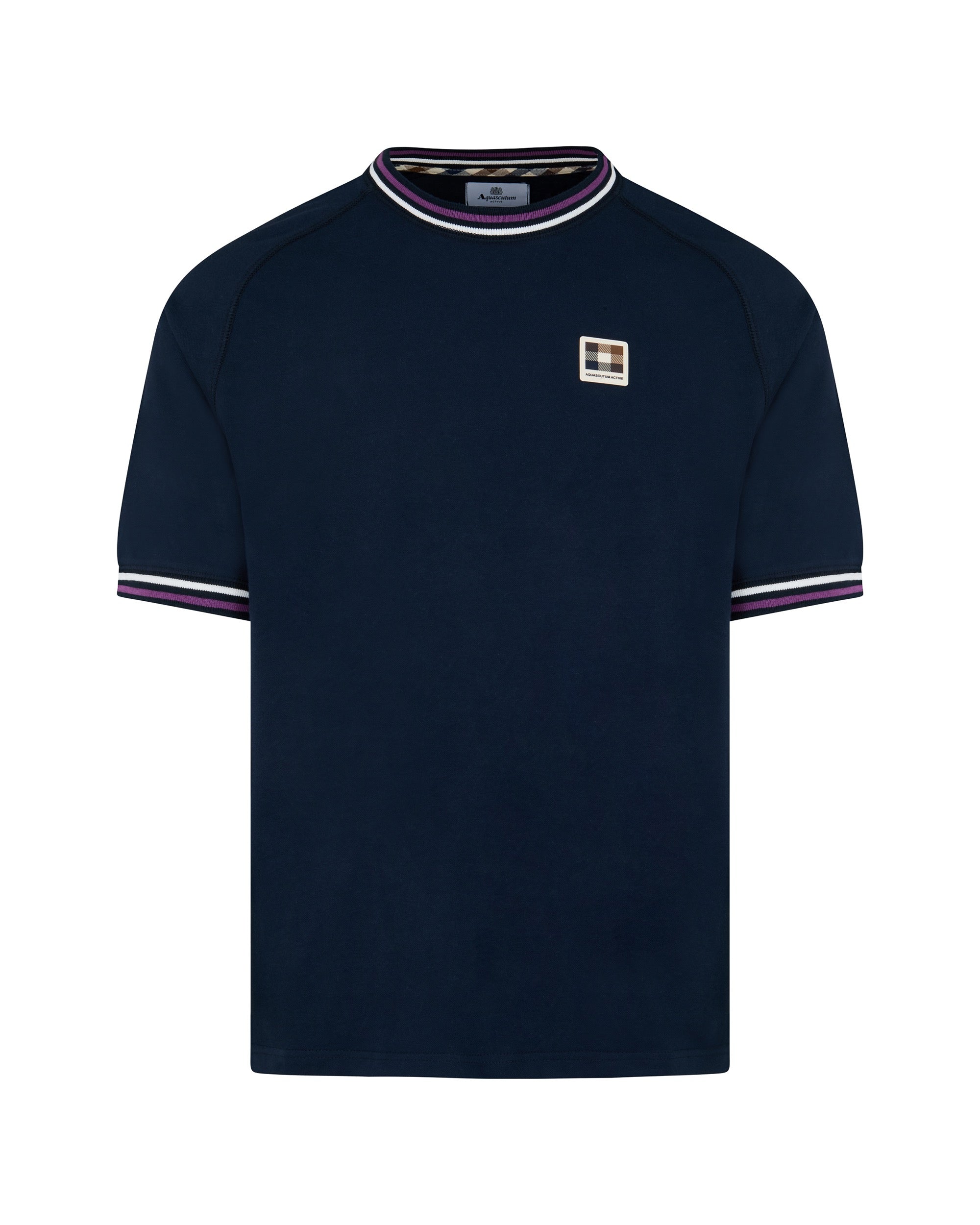 T-shirt Aquascutum Active STRIPES PIQUET T-SHIRT