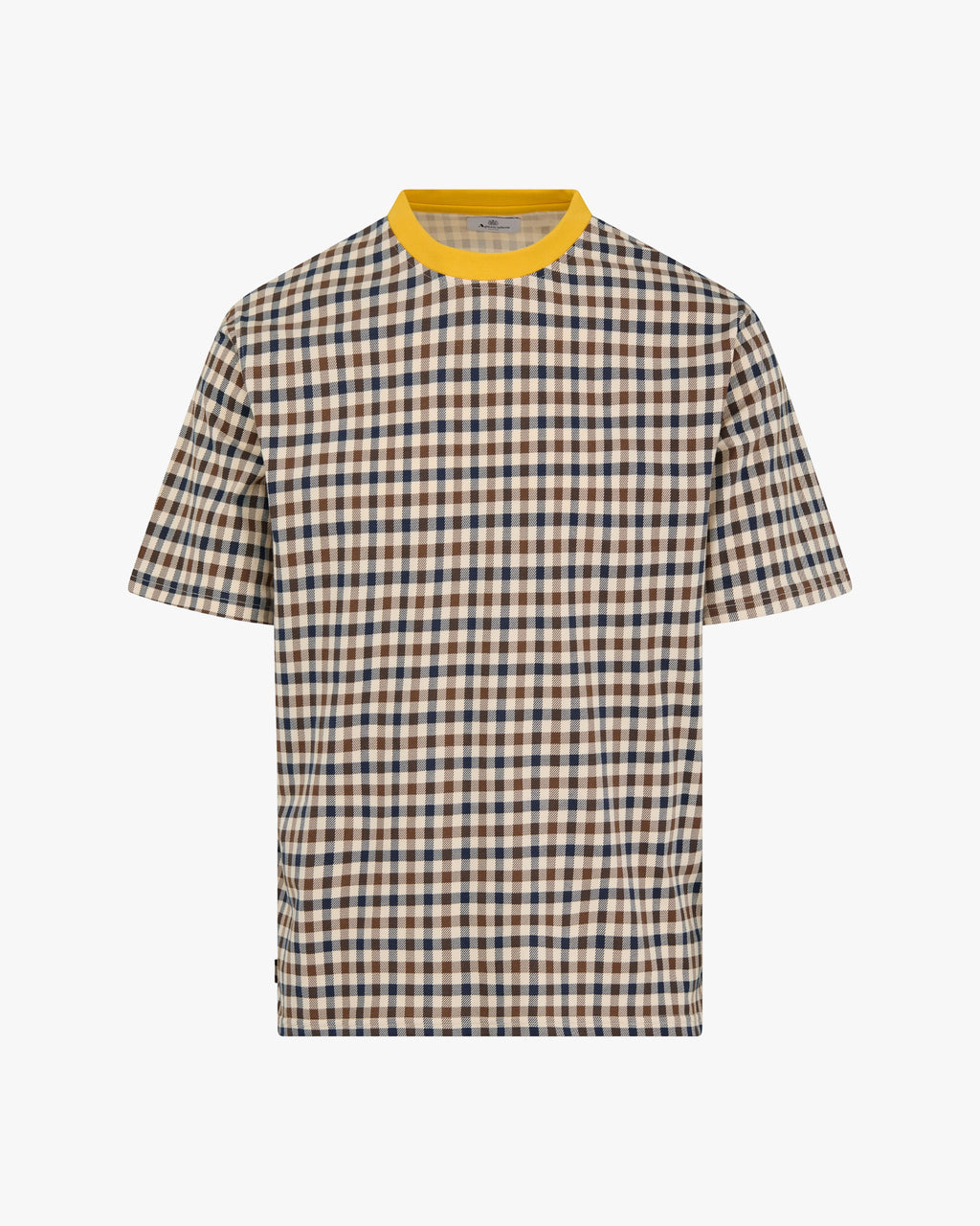 T-shirt Aquascutum Active CLUB CHECK T-SHIRT
