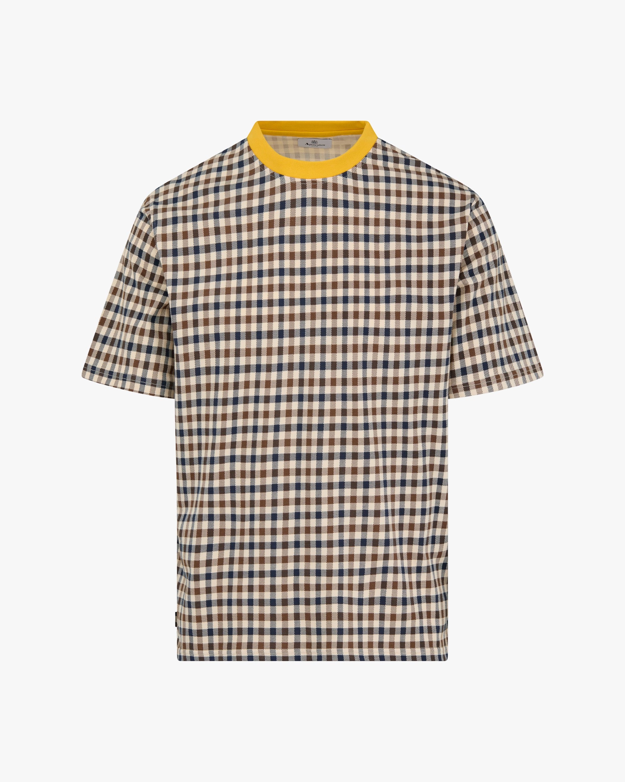 T-shirt Aquascutum Active CLUB CHECK T-SHIRT