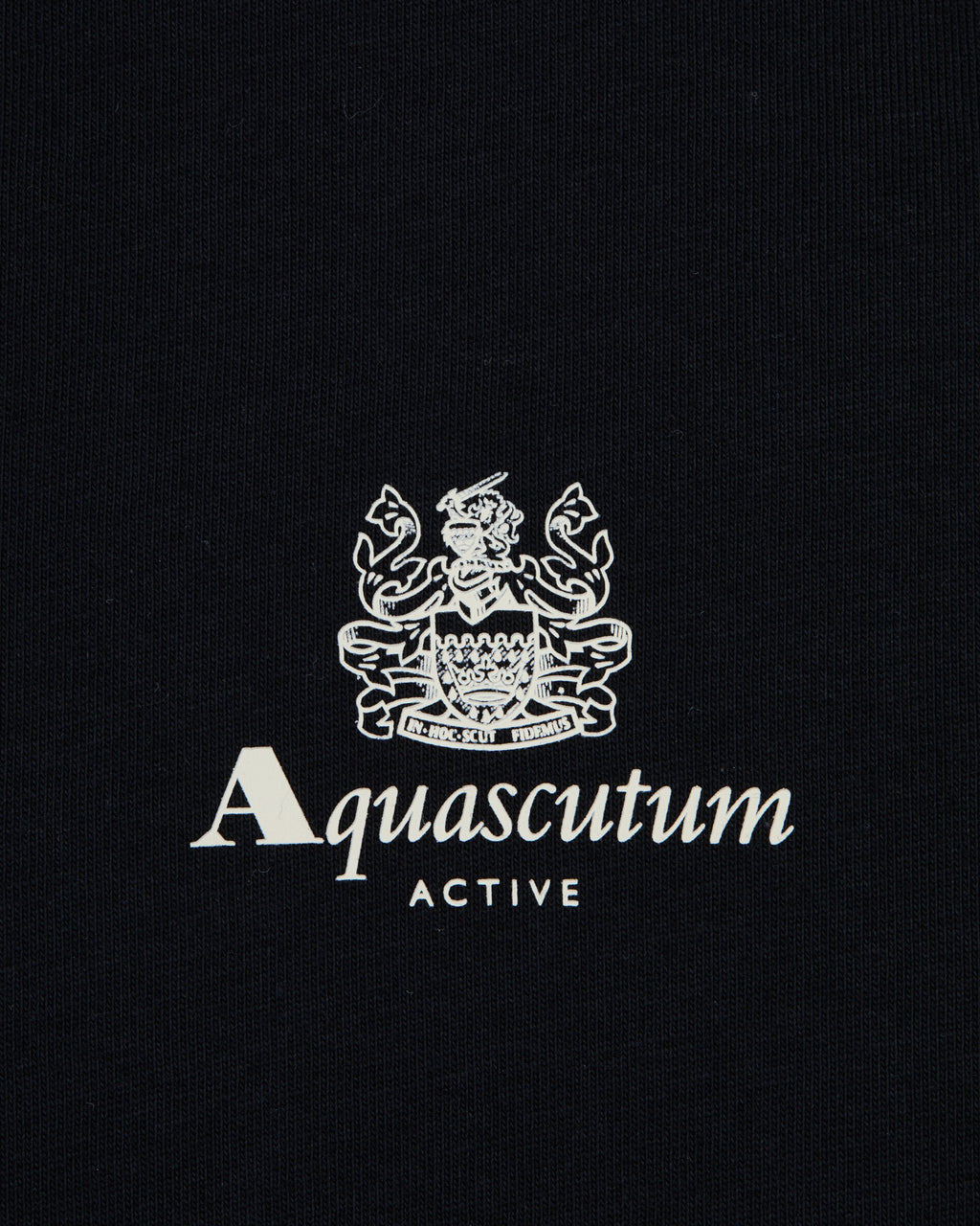 T-shirt Aquascutum Active CENTRAL SMALL LOGO T-SHIRT