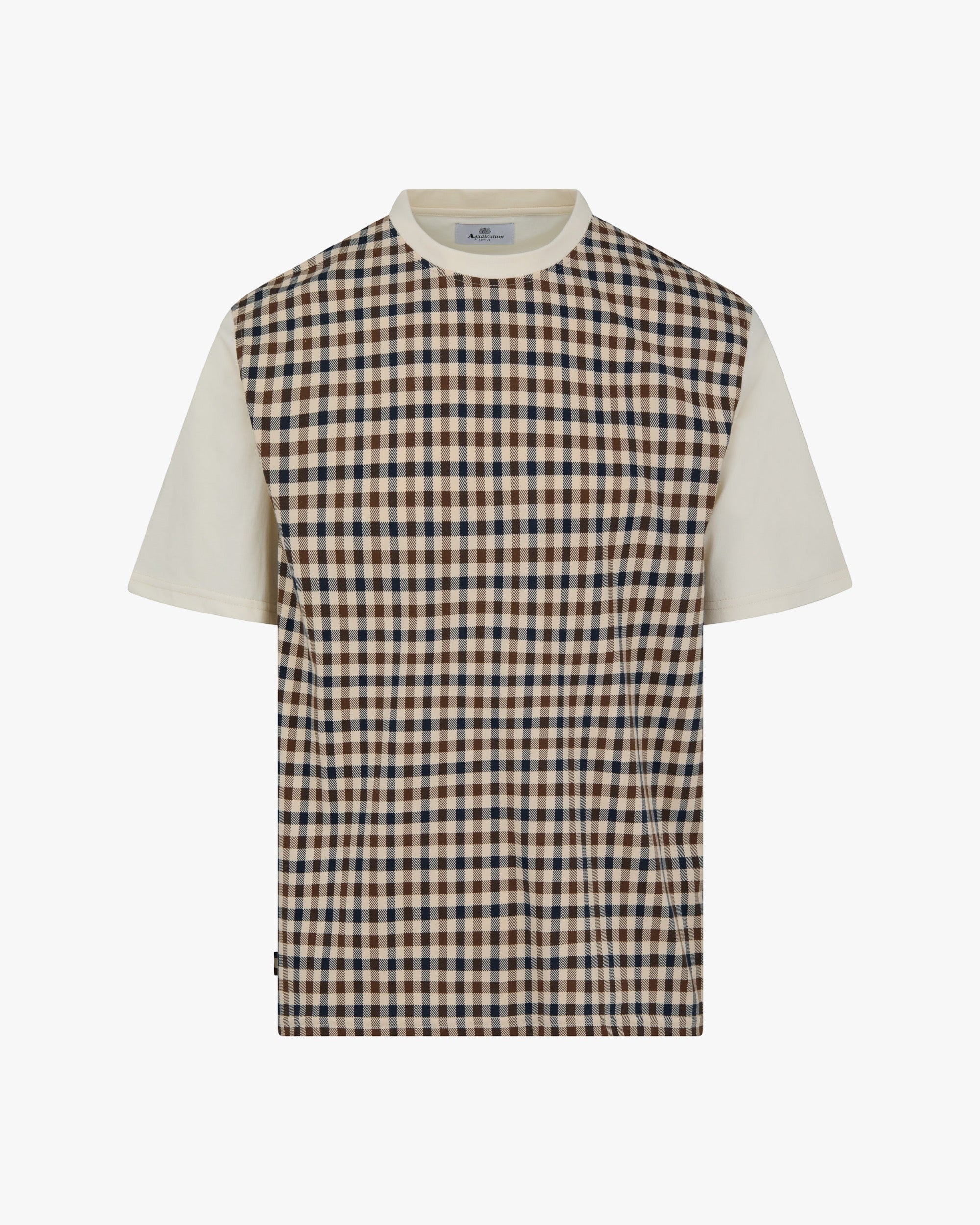 T-shirt Aquascutum Active BODY CLUB CHECK T-SHIRT