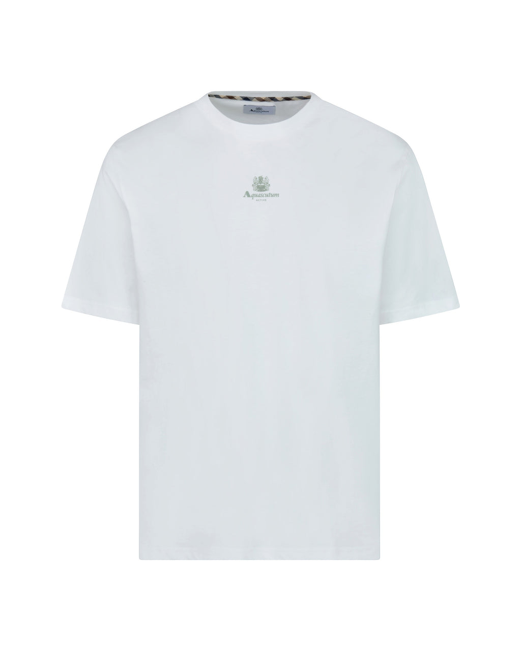 T-shirt Aquascutum Active CENTRAL SMALL LOGO T-SHIRT