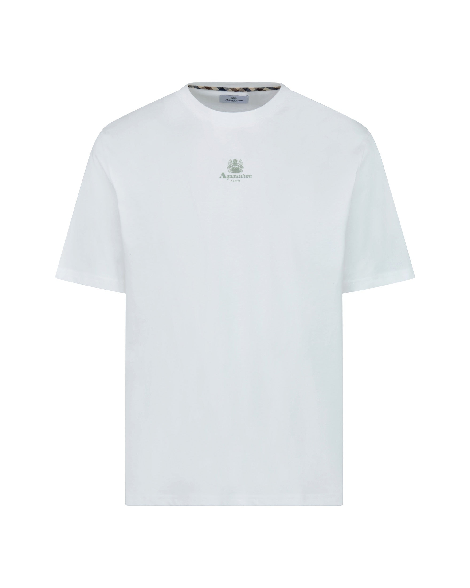 T-shirt Aquascutum Active CENTRAL SMALL LOGO T-SHIRT