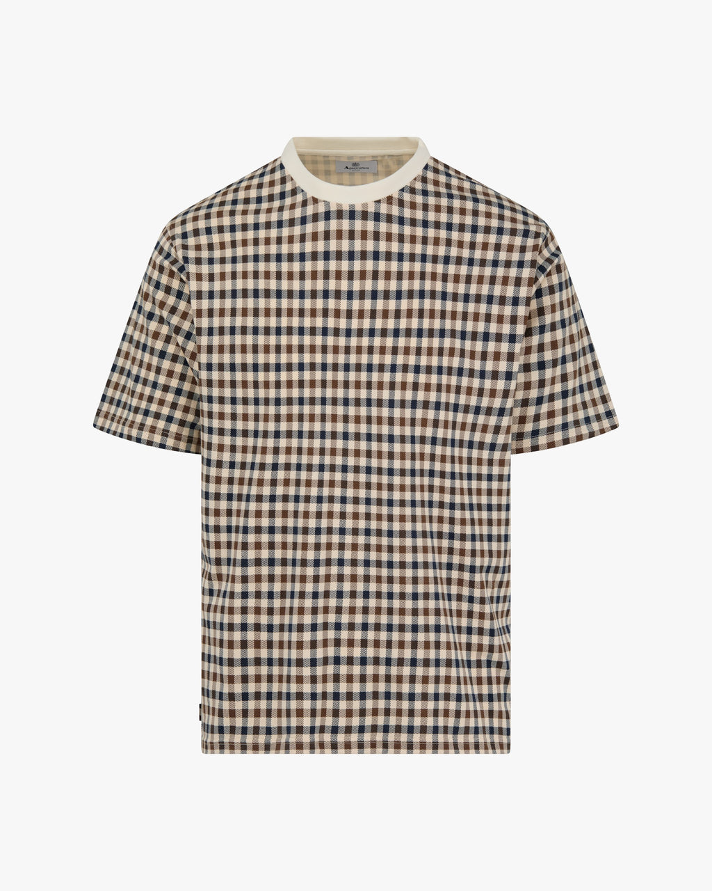 T-shirt Aquascutum Active CLUB CHECK T-SHIRT