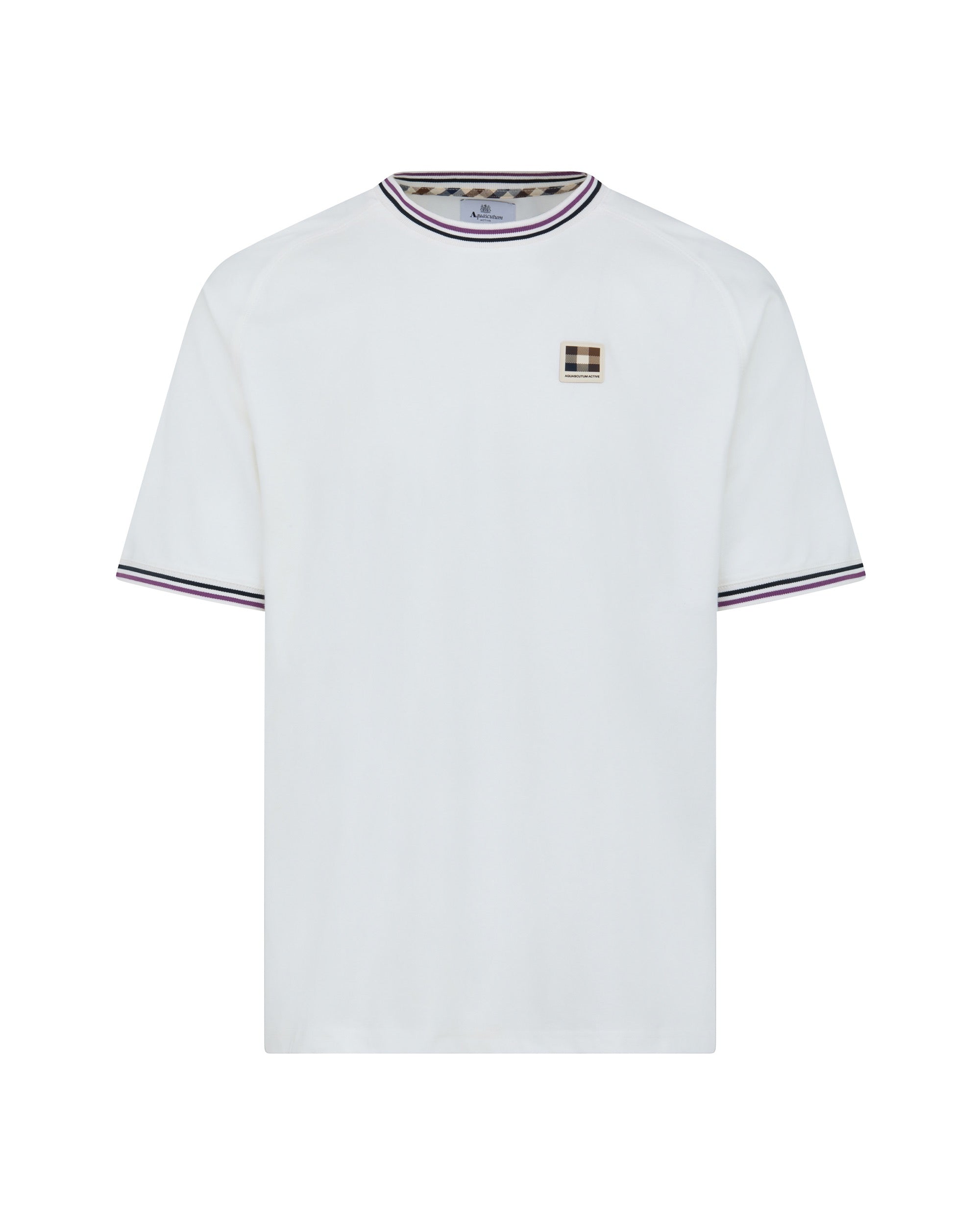 T-shirt Aquascutum Active STRIPES PIQUET T-SHIRT