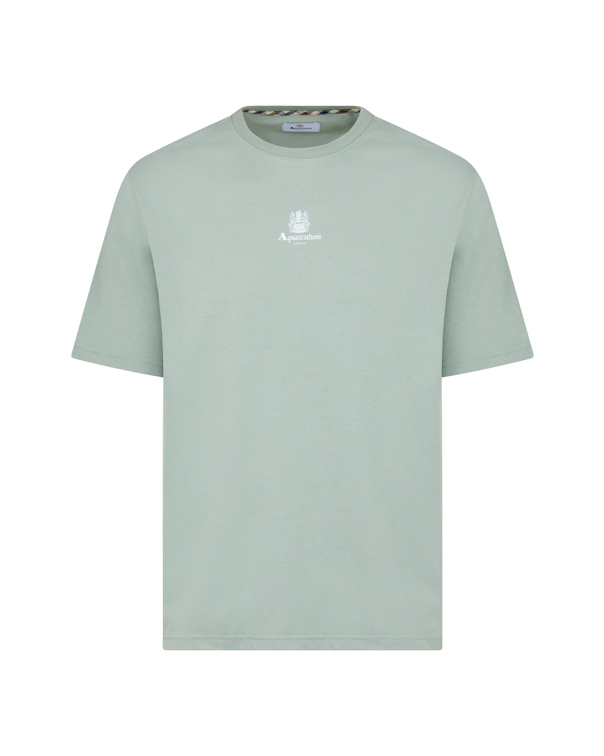 T-shirt Aquascutum Active CENTRAL SMALL LOGO T-SHIRT