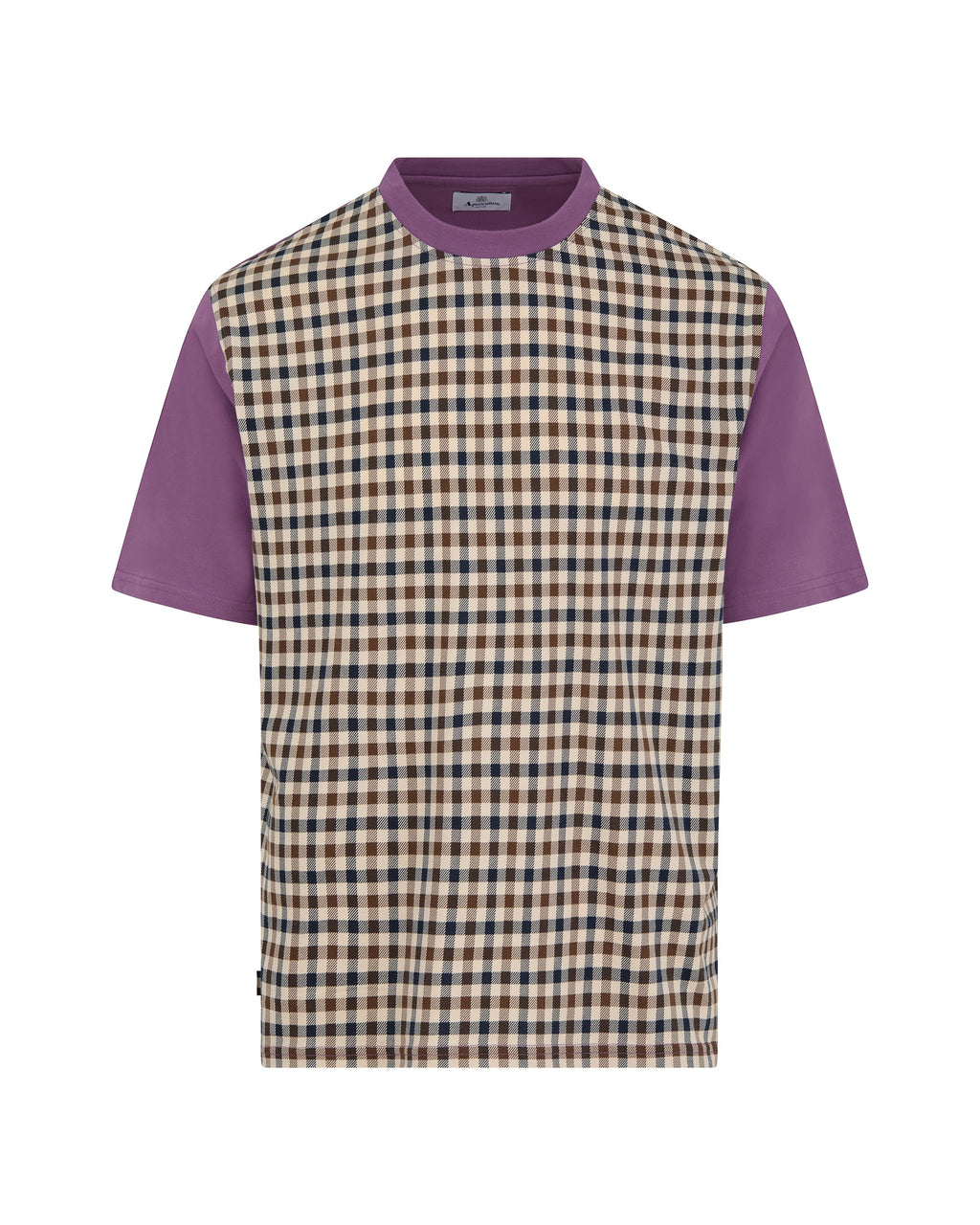 T-shirt Aquascutum Active BODY CLUB CHECK T-SHIRT