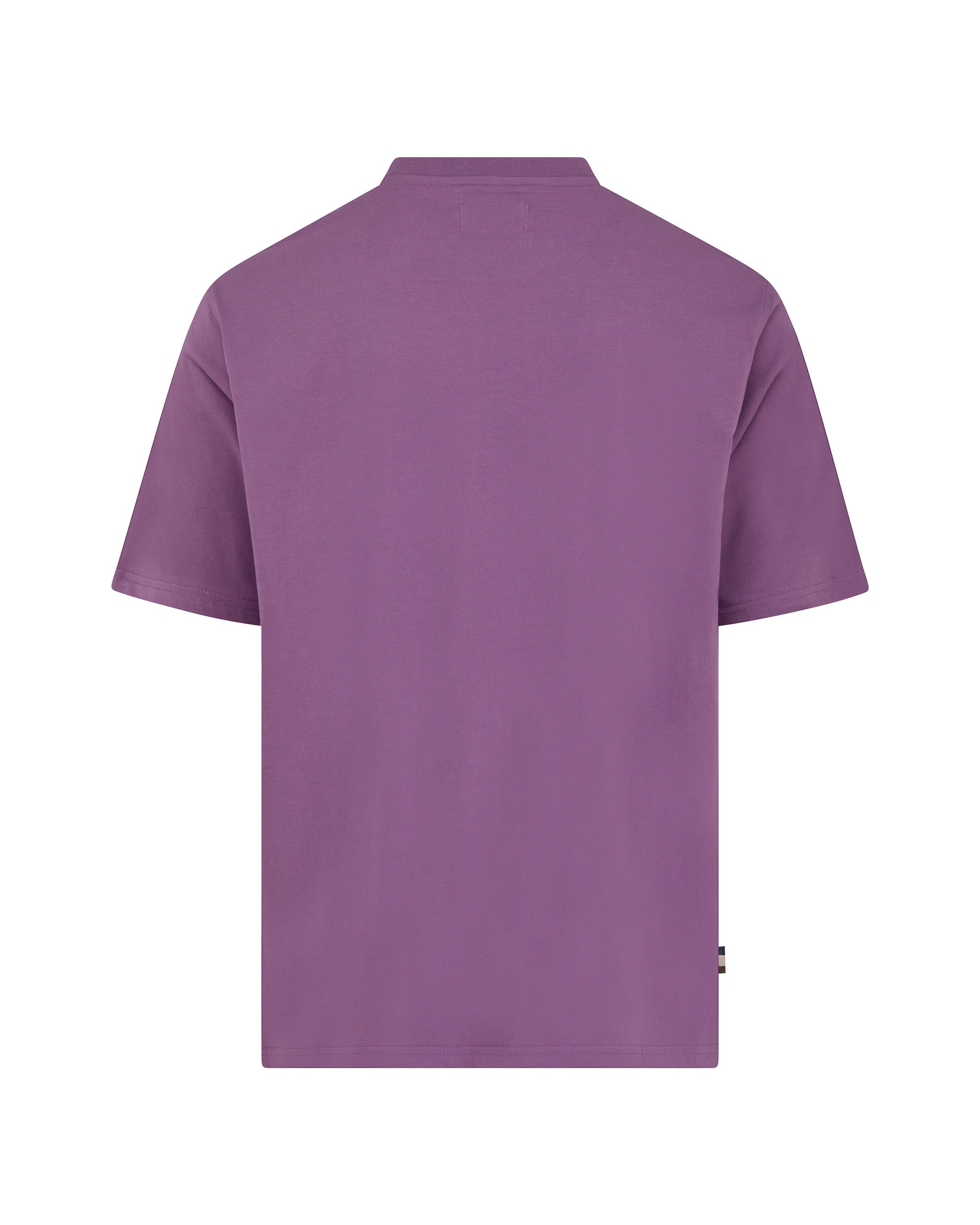 T-shirt Aquascutum Active CLUB CHECK PANEL T-SHIRT