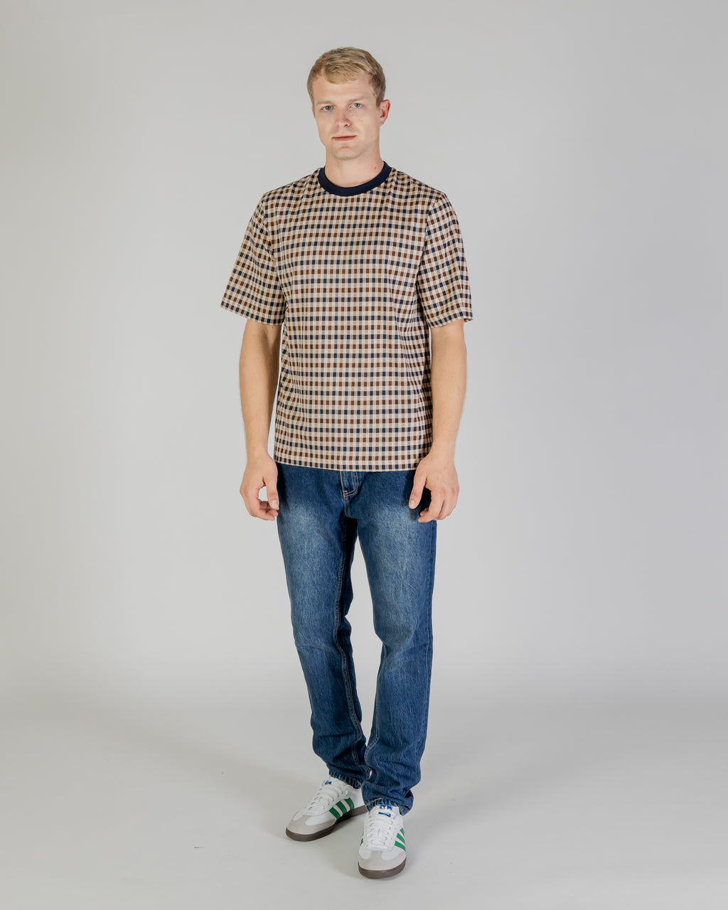 T-shirt Aquascutum Active ACTIVE CLUB CHECK T-SHIRT