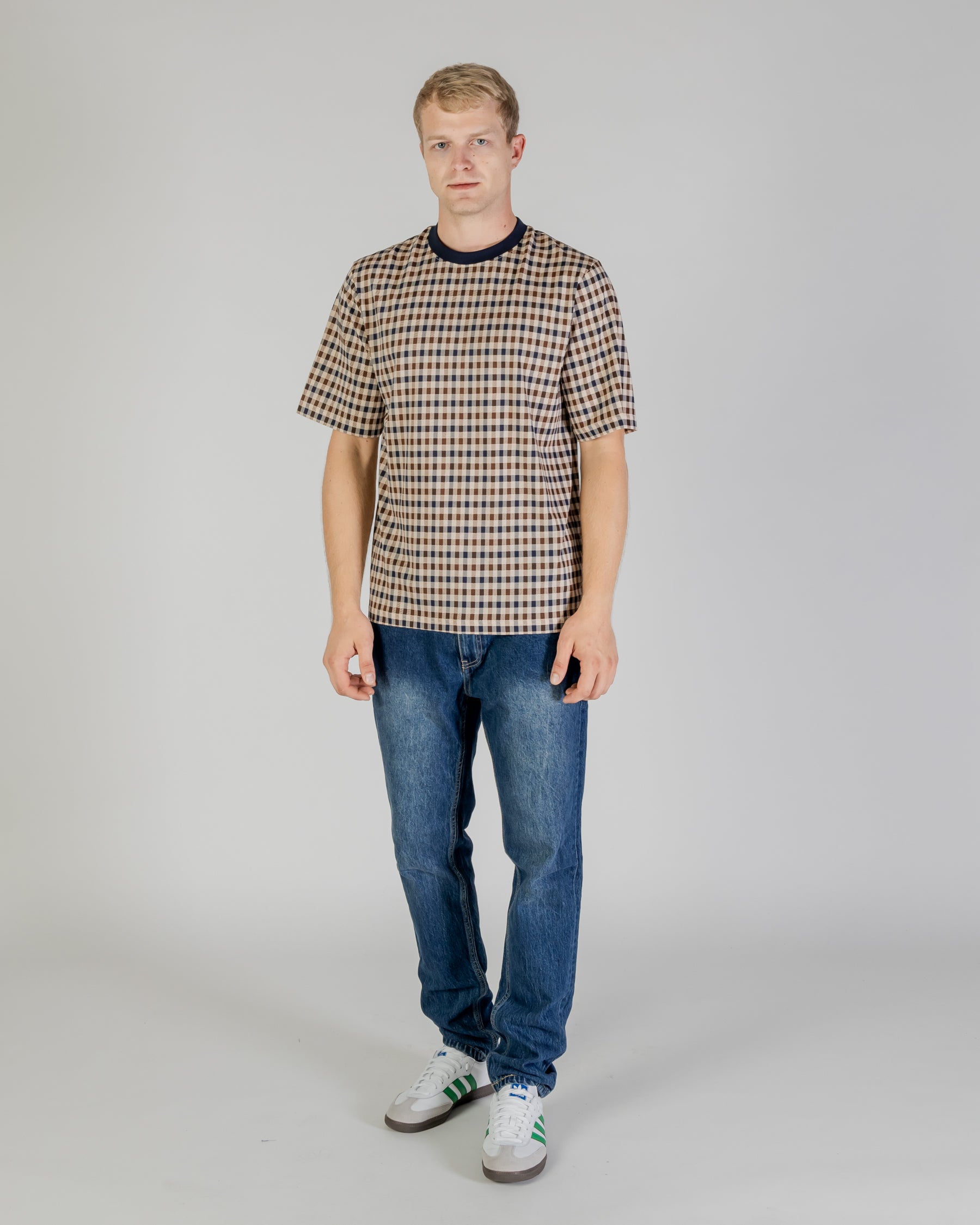 T-shirt Aquascutum Active ACTIVE CLUB CHECK T-SHIRT