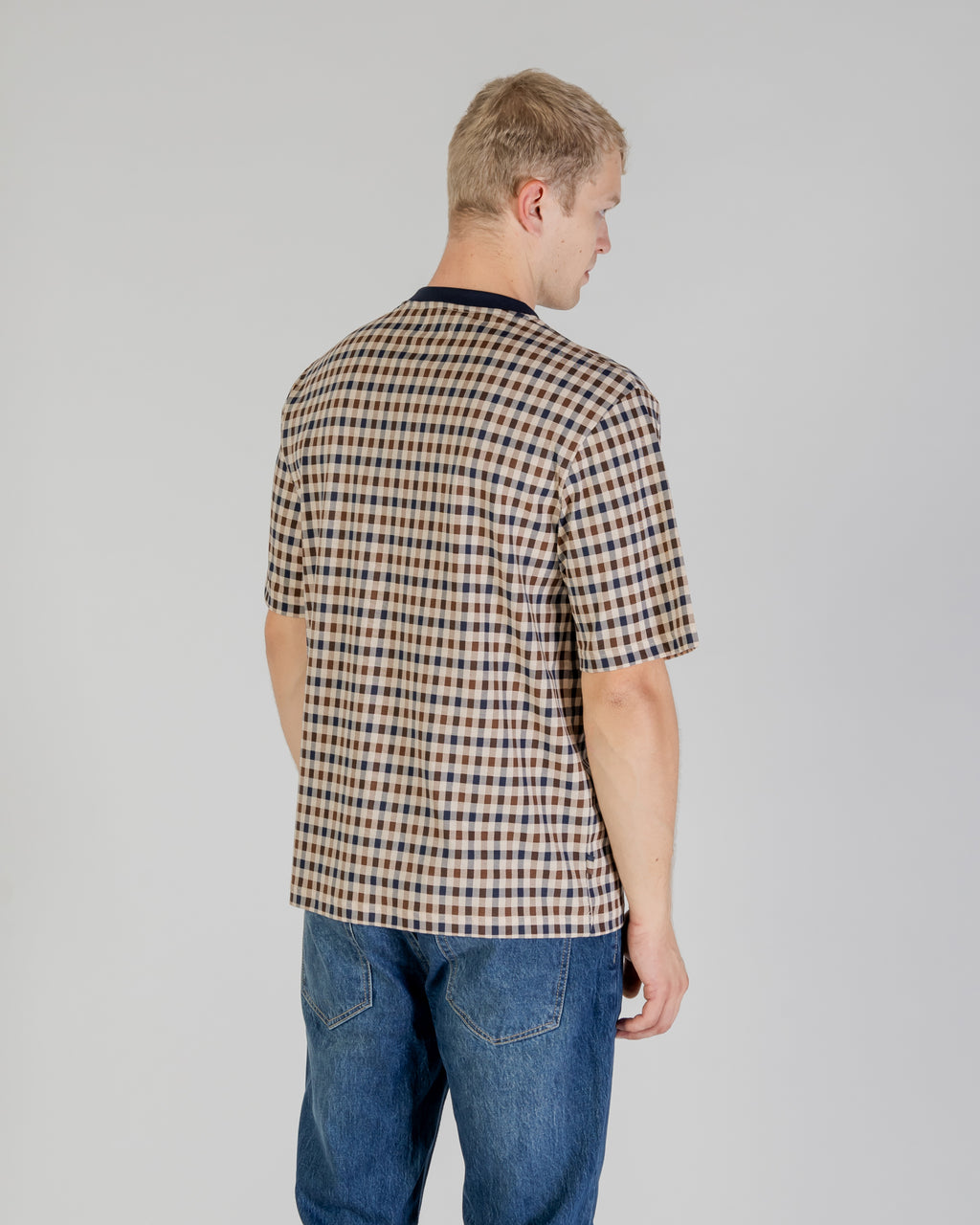 T-shirt Aquascutum Active ACTIVE CLUB CHECK T-SHIRT