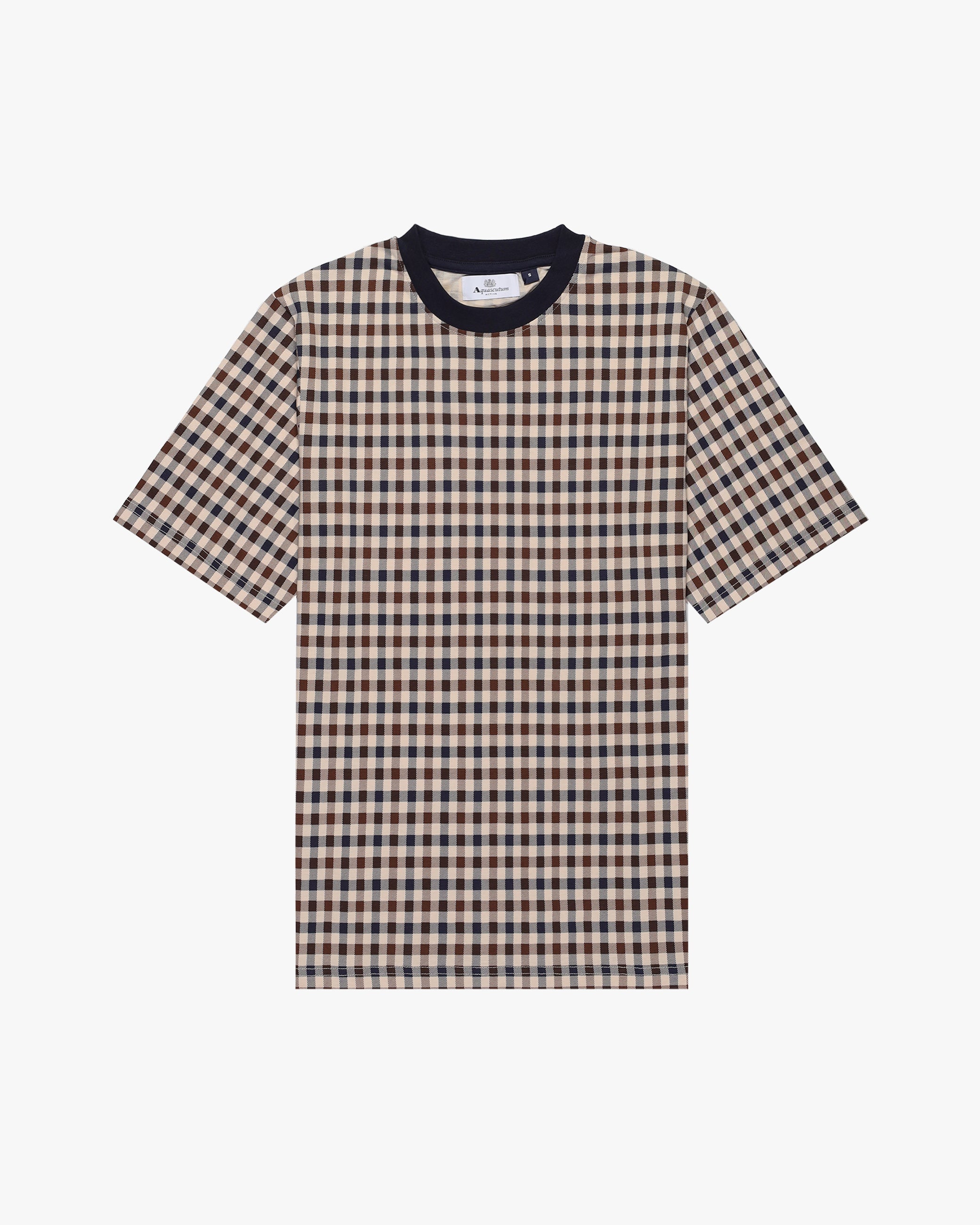 T-shirt Aquascutum Active ACTIVE CLUB CHECK T-SHIRT