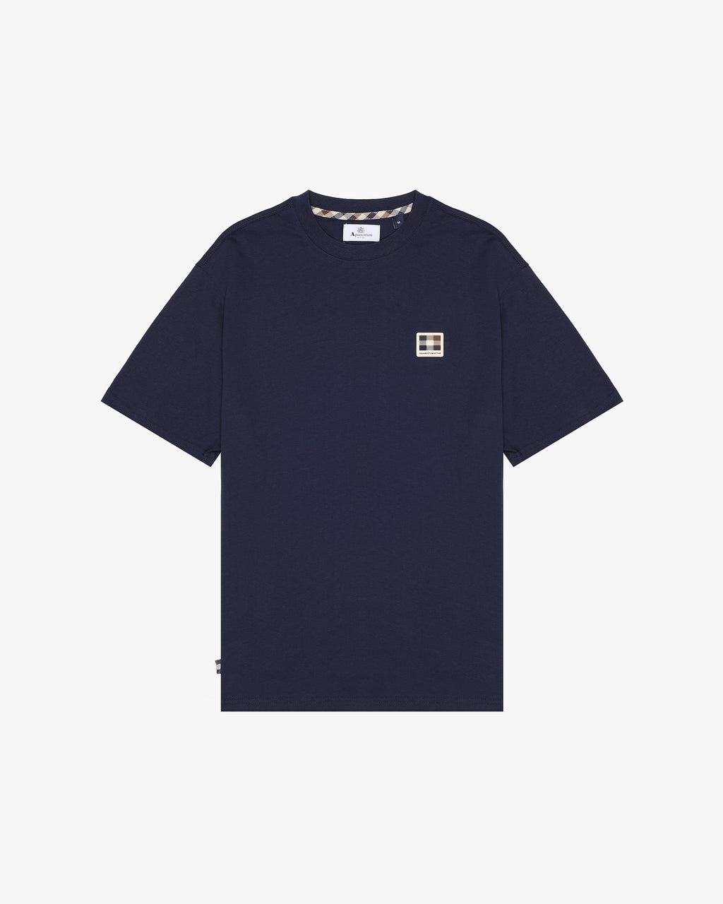T-shirt Aquascutum Active RUBBER PATCH LOGO T-SHIRT